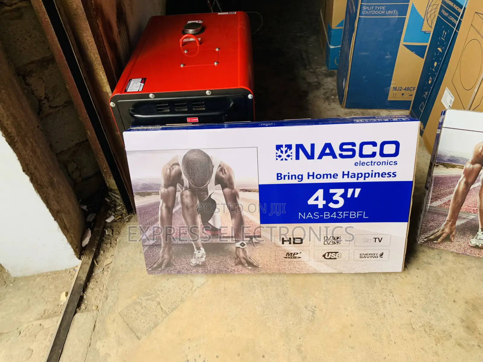 Place Your Order for Nasco 43′′ LED Digital Satellite Television