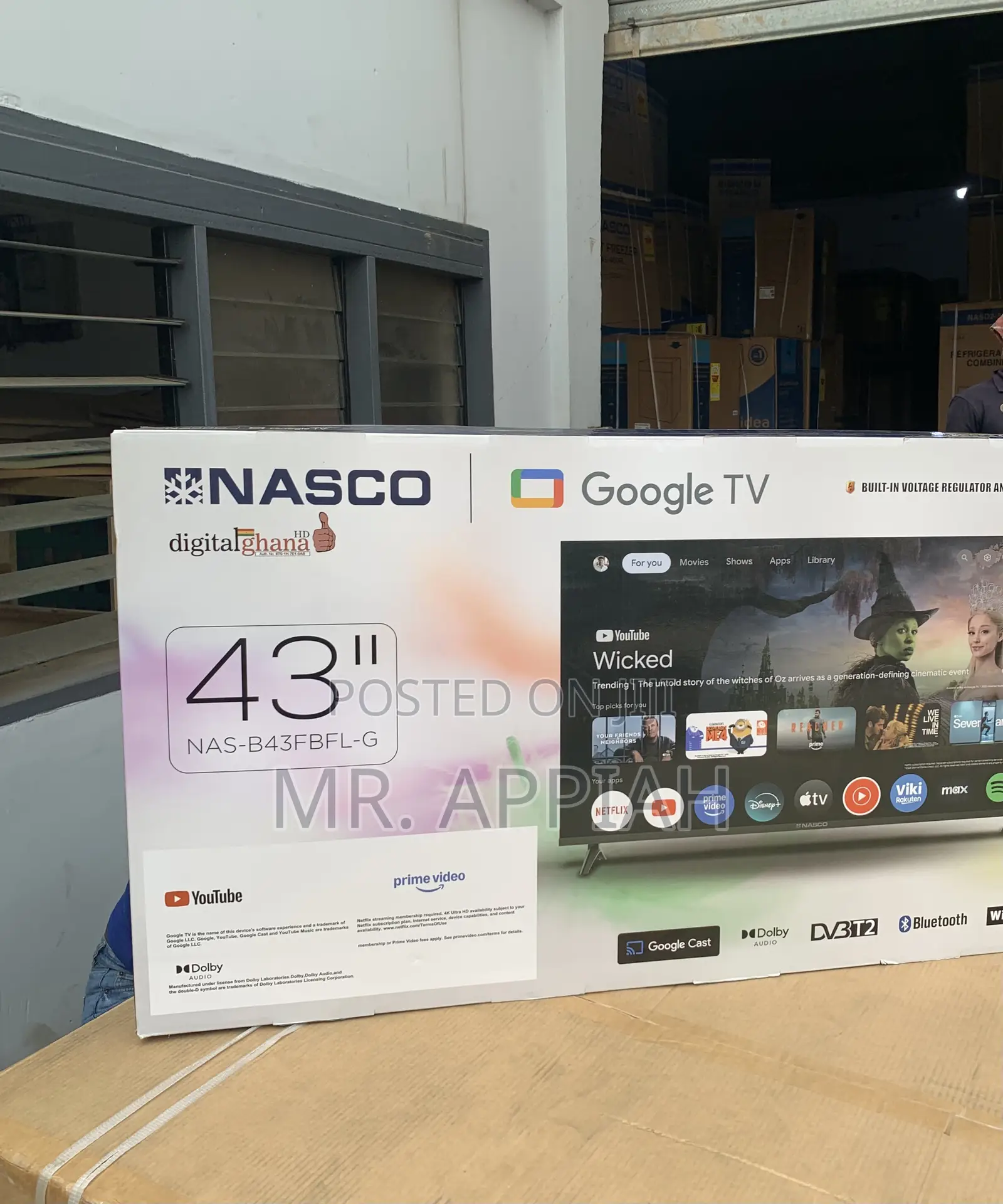 Choose Affordable Nasco 42” Digital Satellite Television
