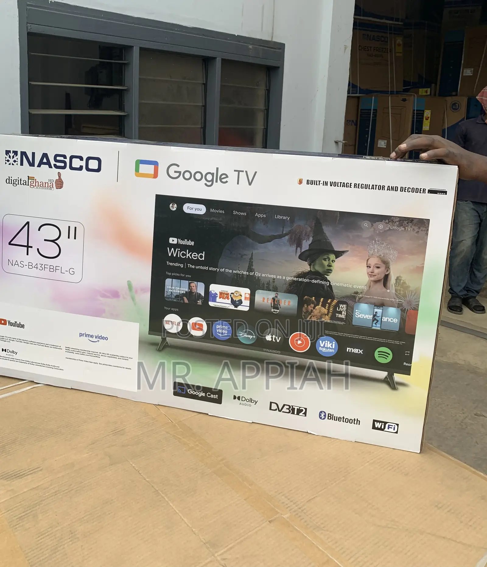 Choose Affordable Nasco 42” Digital Satellite Television