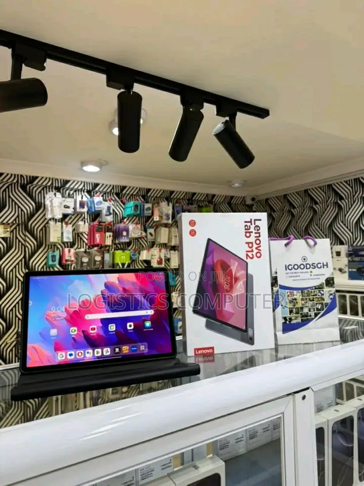 New Lenovo Tab P12 256 GB Black