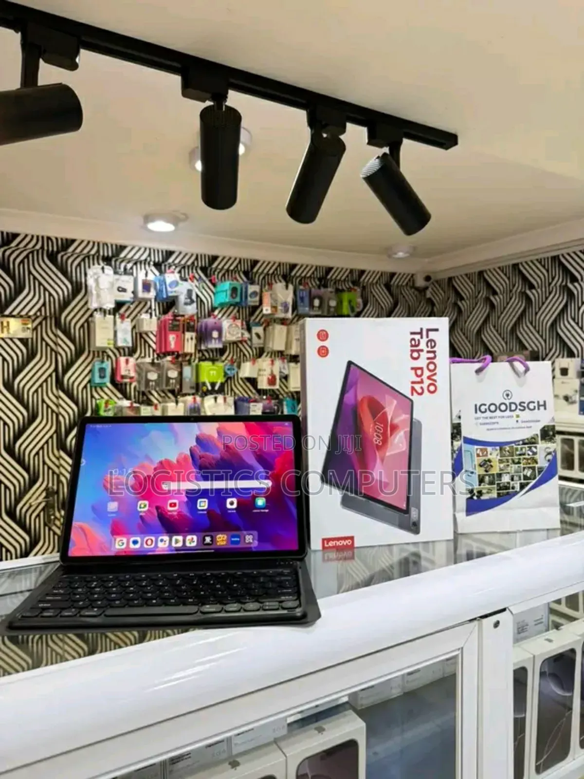 New Lenovo Tab P12 256 GB Black