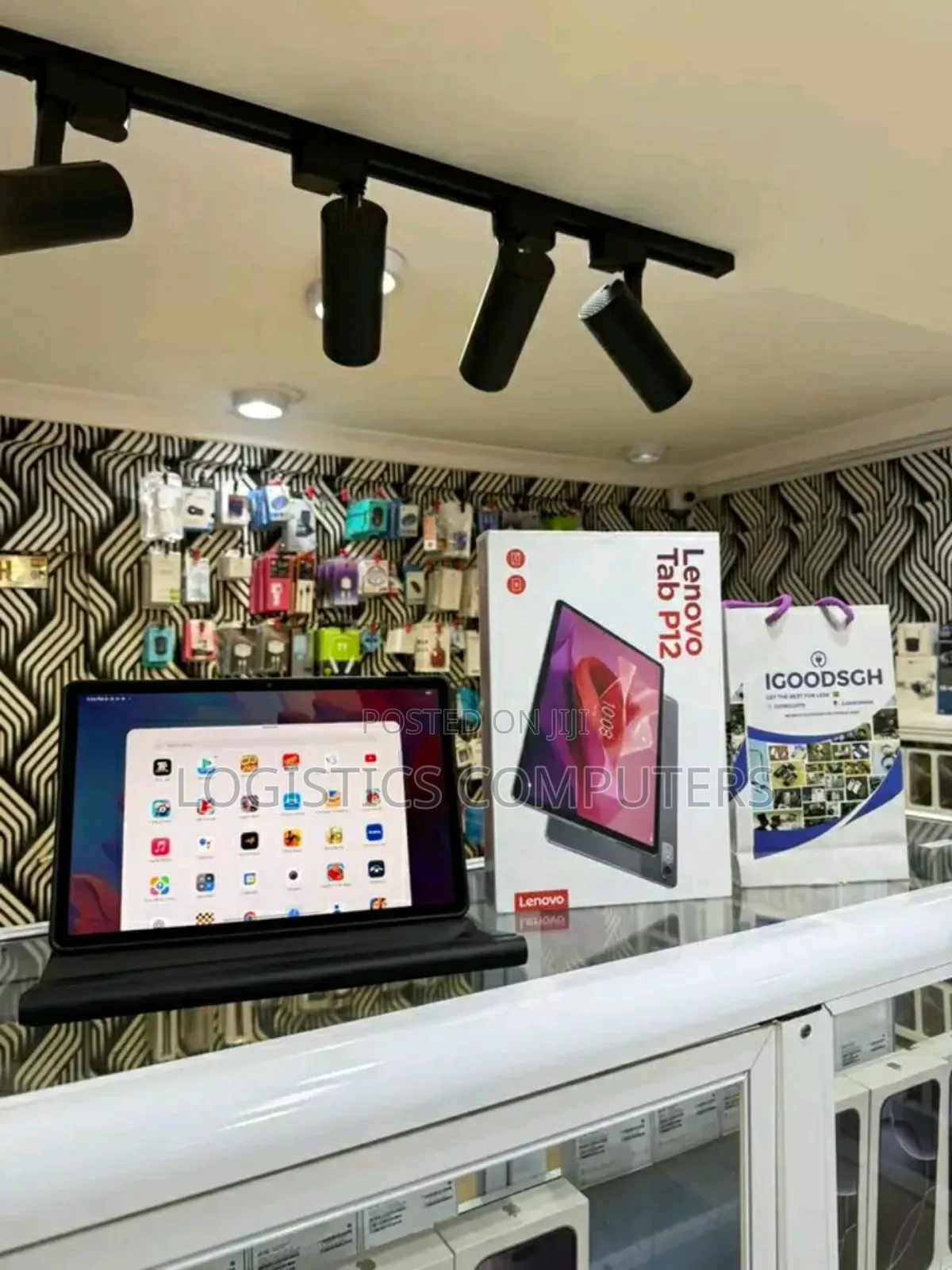 New Lenovo Tab P12 256 GB Black