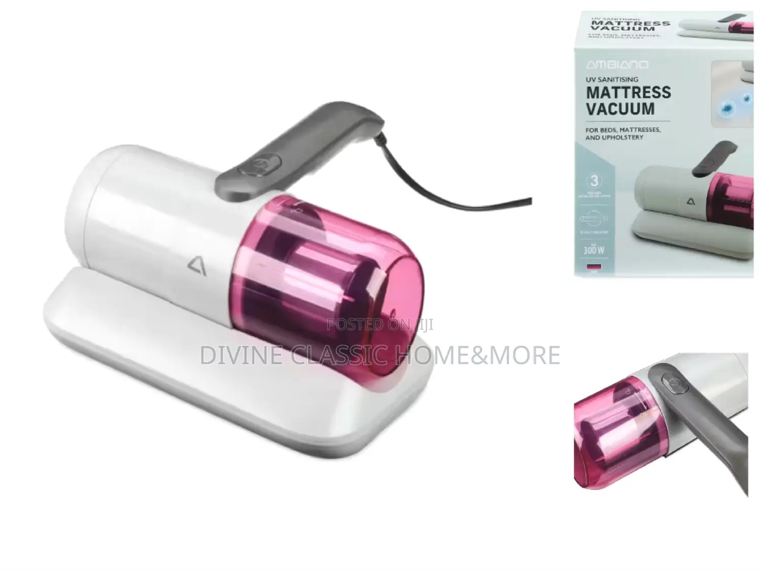 Ambiano UV Sanitizing Mattress Vacuum