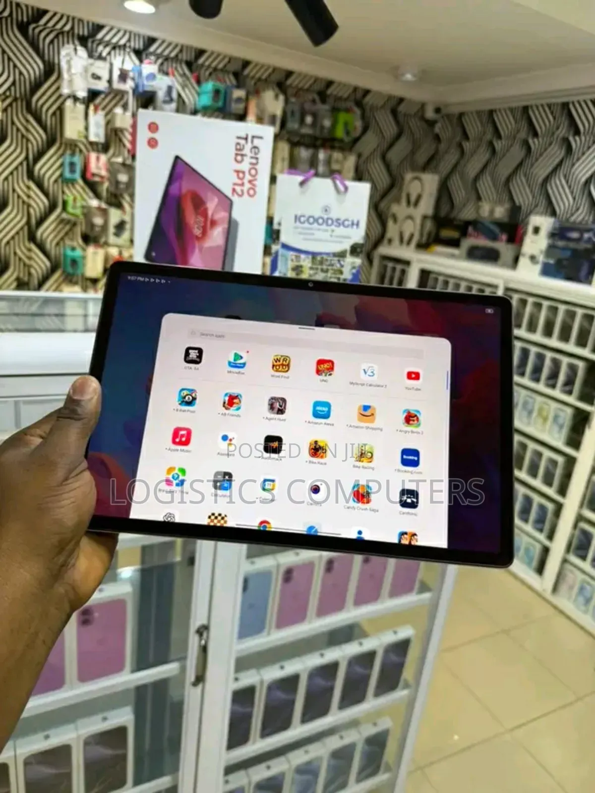 New Lenovo Tab P12 128 GB Black