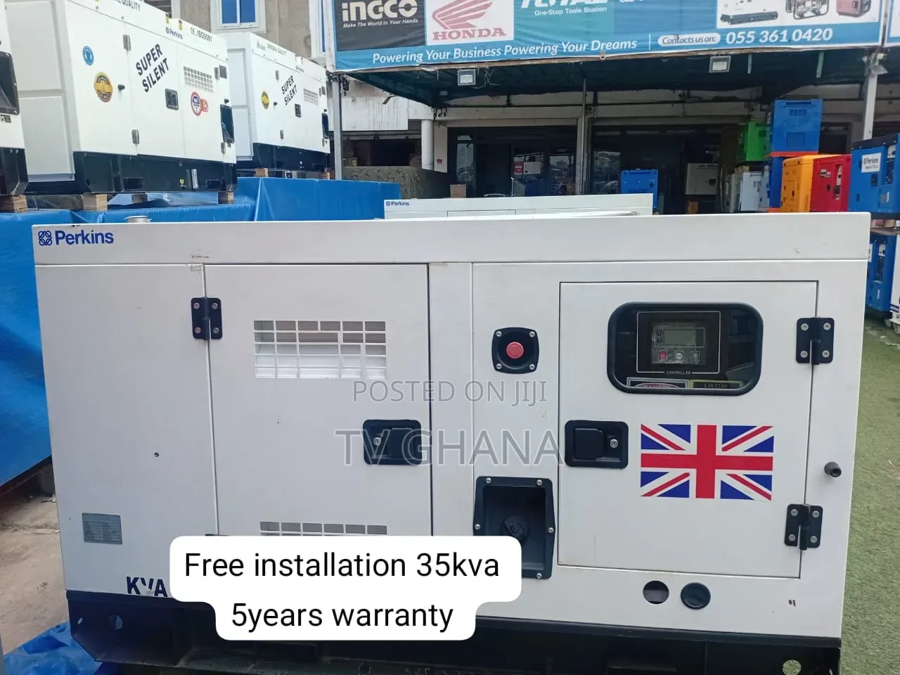 Perkins 35kVA Standby Generator – Quality Guaranteed35kva