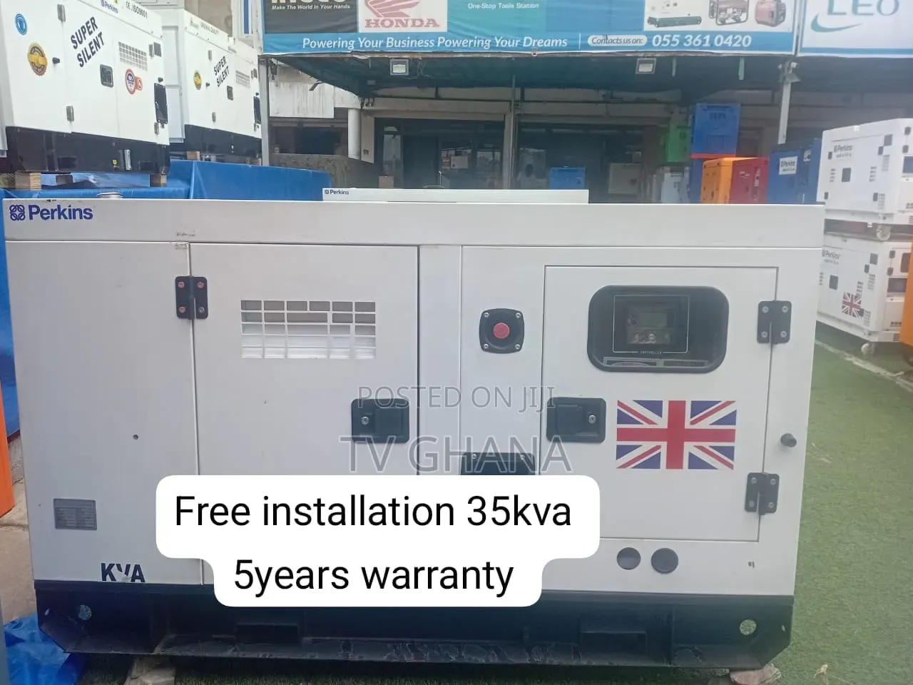 Perkins 35kVA Diesel Genset – Maximum Power Performance35kva