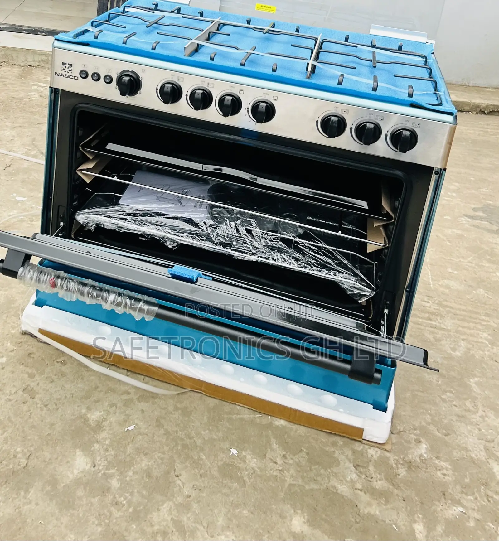 Enjoy Great Nasco 5 Burner Gas Cooker With Grill