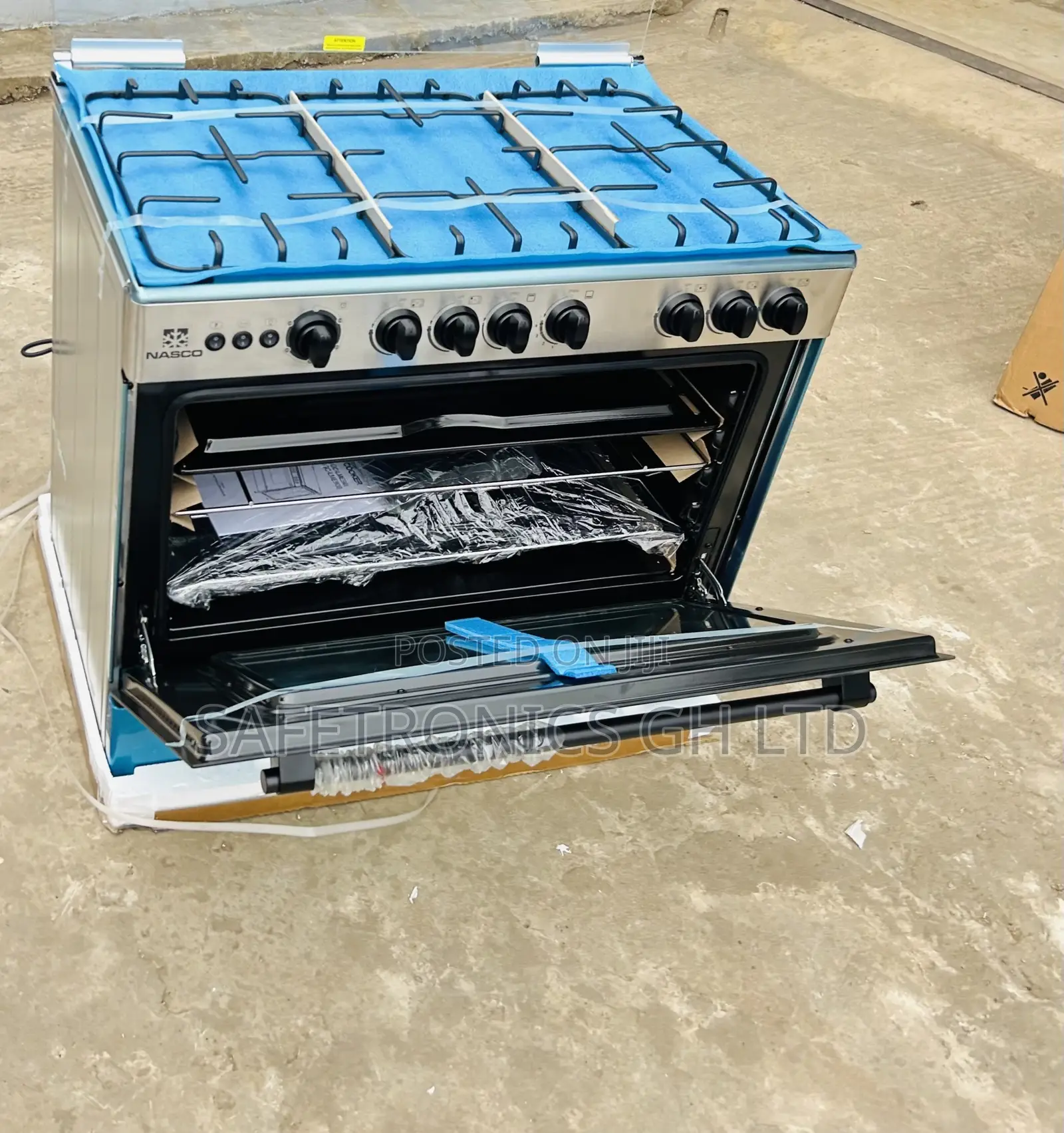Enjoy Great Nasco 5 Burner Gas Cooker With Grill