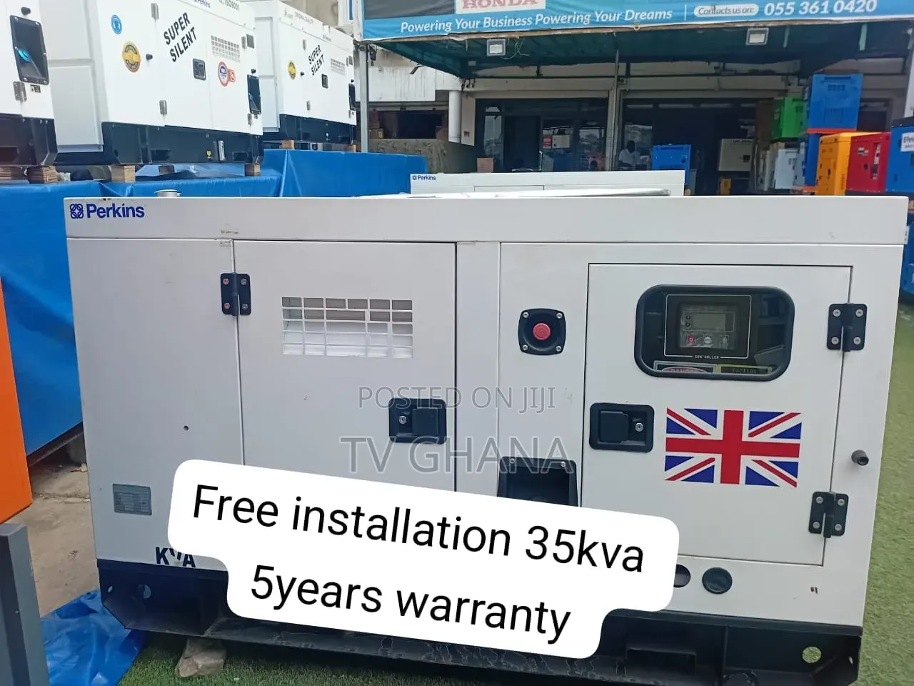 Dependable 35kVA Perkins Generator for Continuous Power35kva