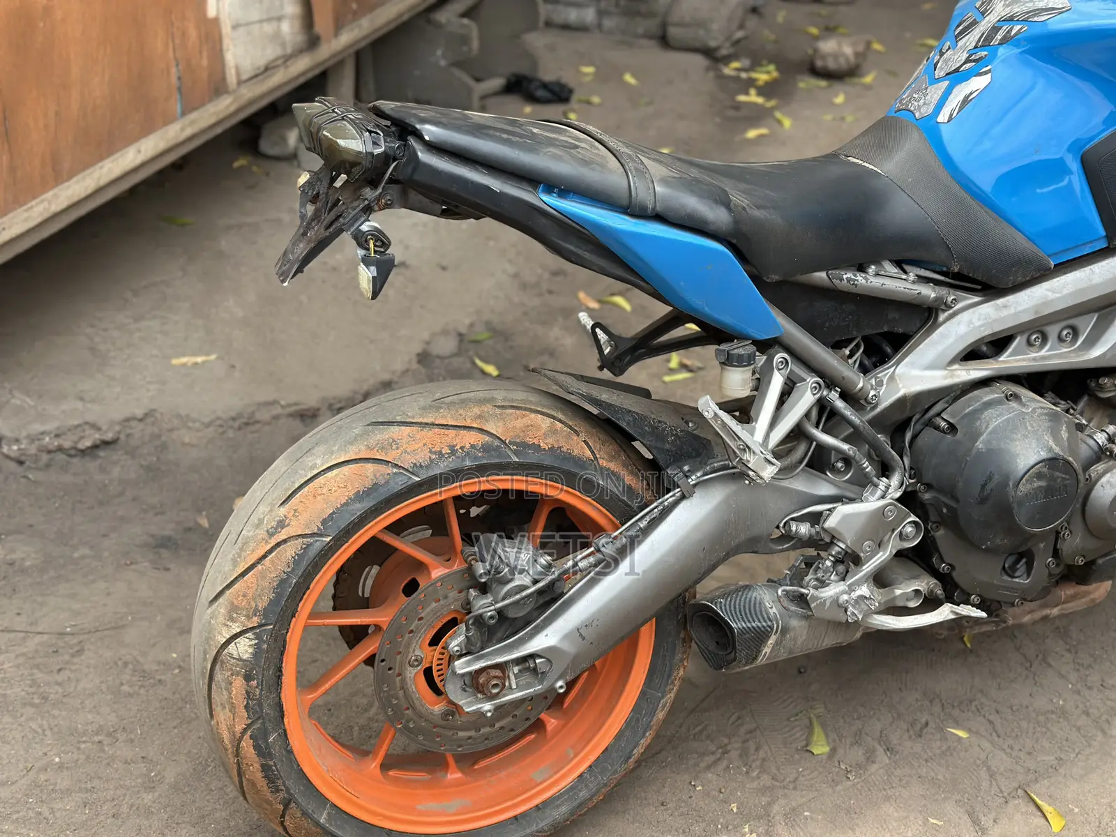 Yamaha MT-09 2009 Blue