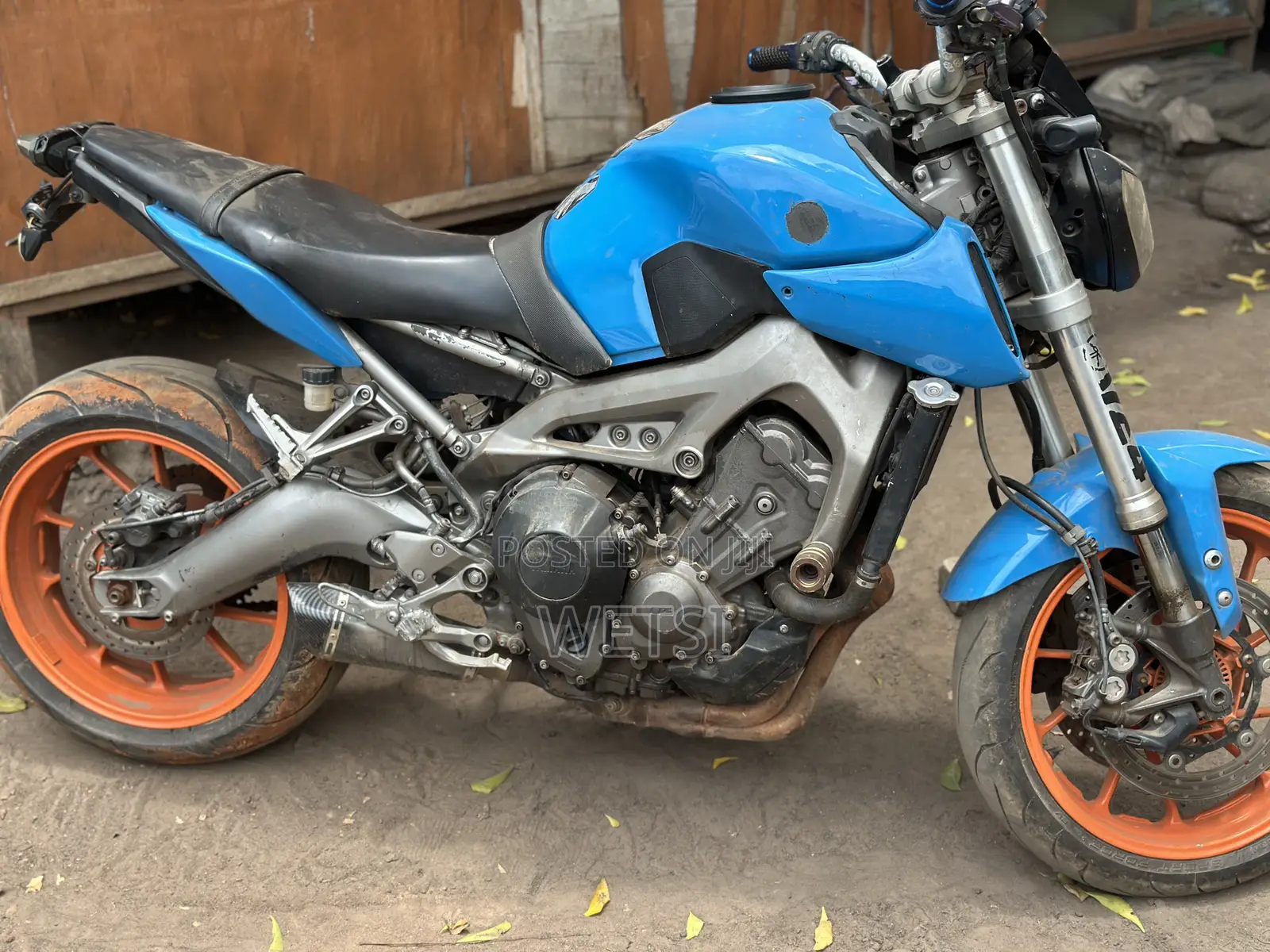 Yamaha MT-09 2009 Blue