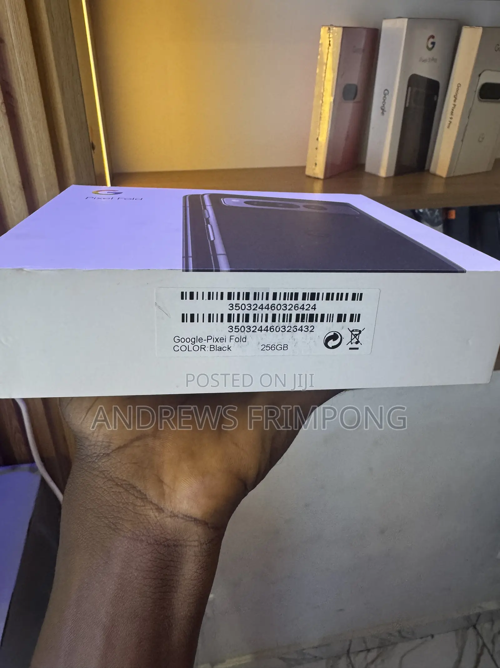 New Google Pixel Fold 256 GB Black