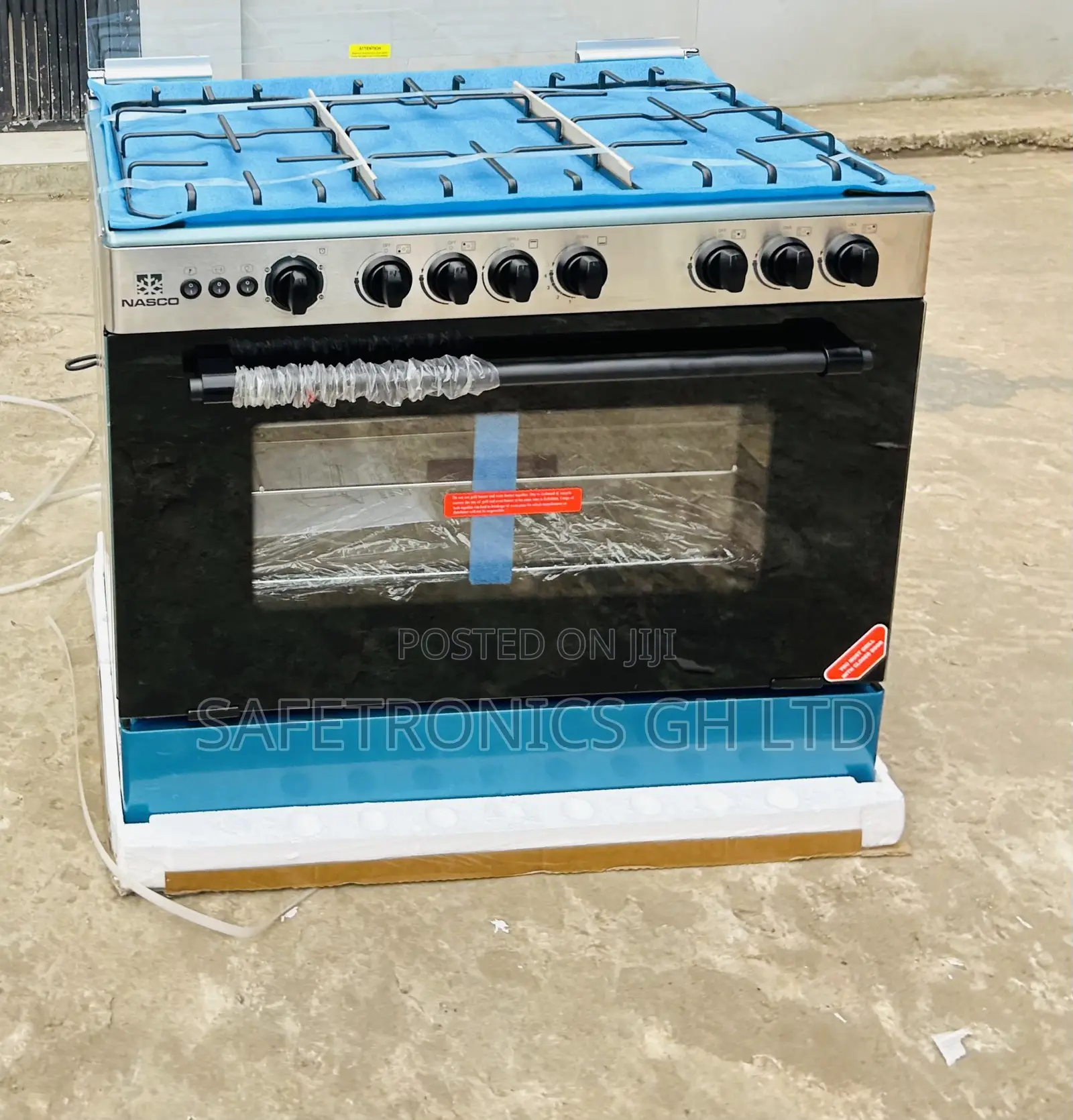 Durable Yet Affordable Grey 5 Gas Cooker 60x90 Nasco