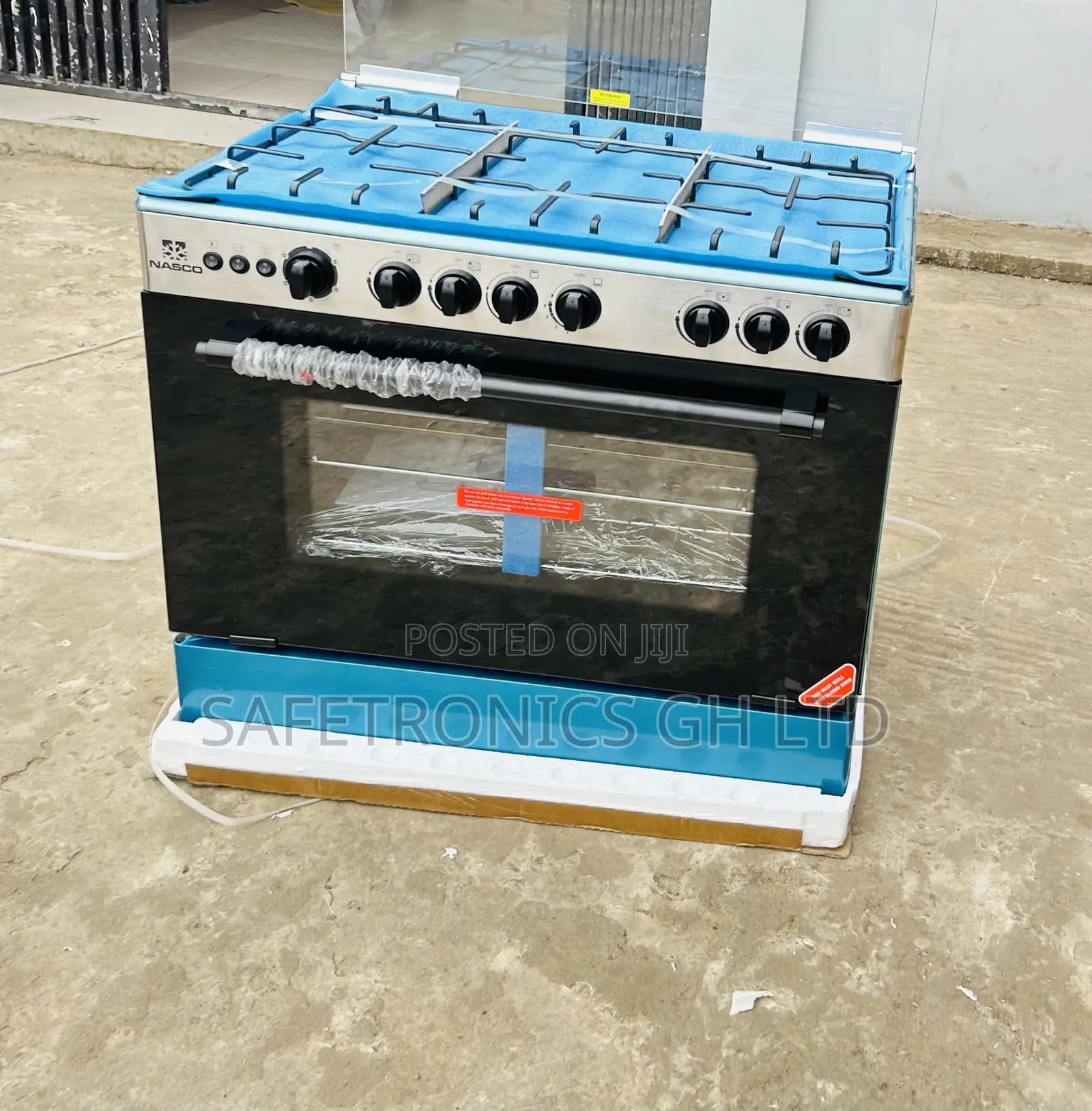 Durable Yet Affordable Grey 5 Gas Cooker 60x90 Nasco
