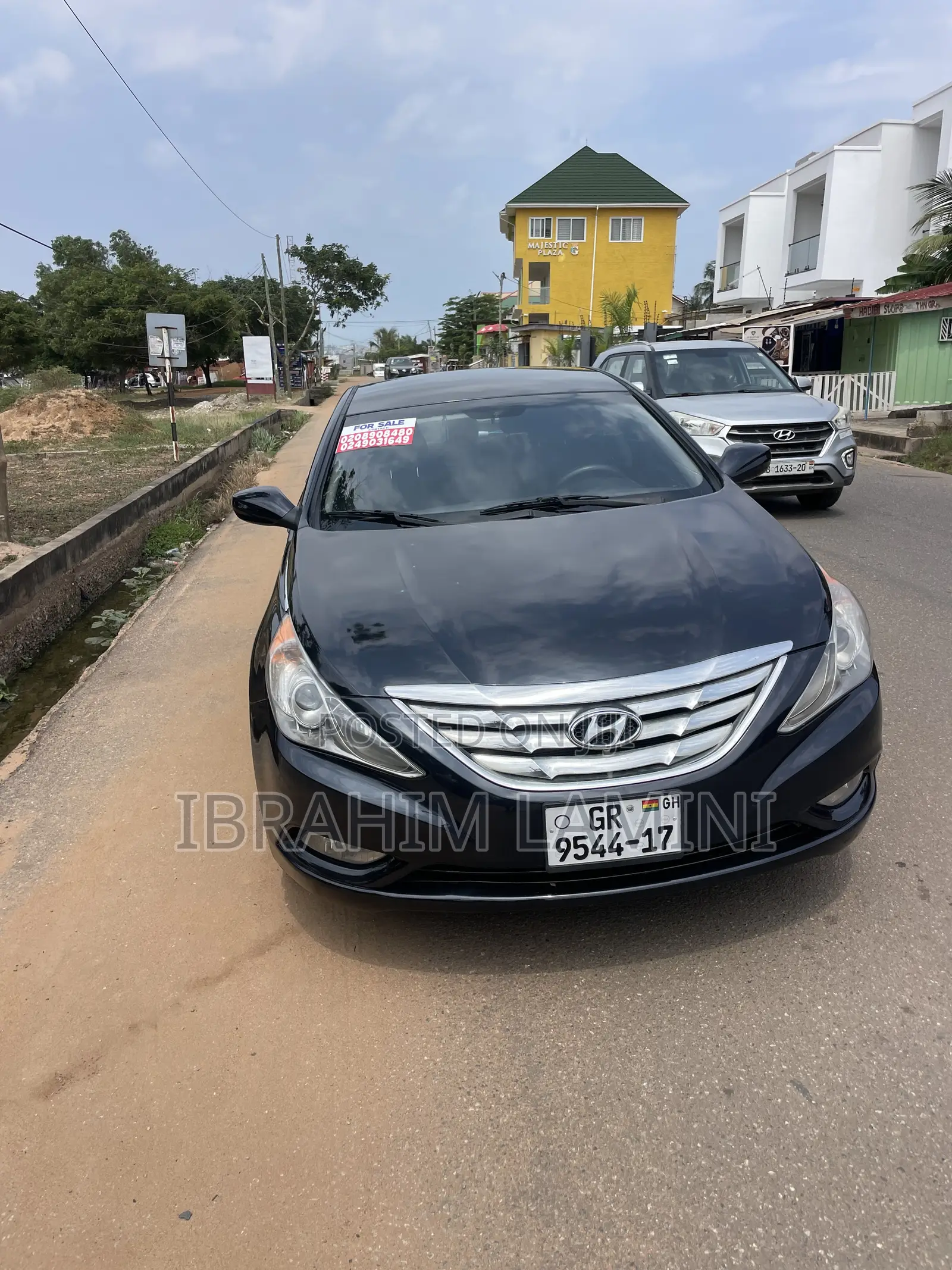 Hyundai Sonata Limited 2.0T Sedan (2.0L 4cyl 6A) 2013 Black