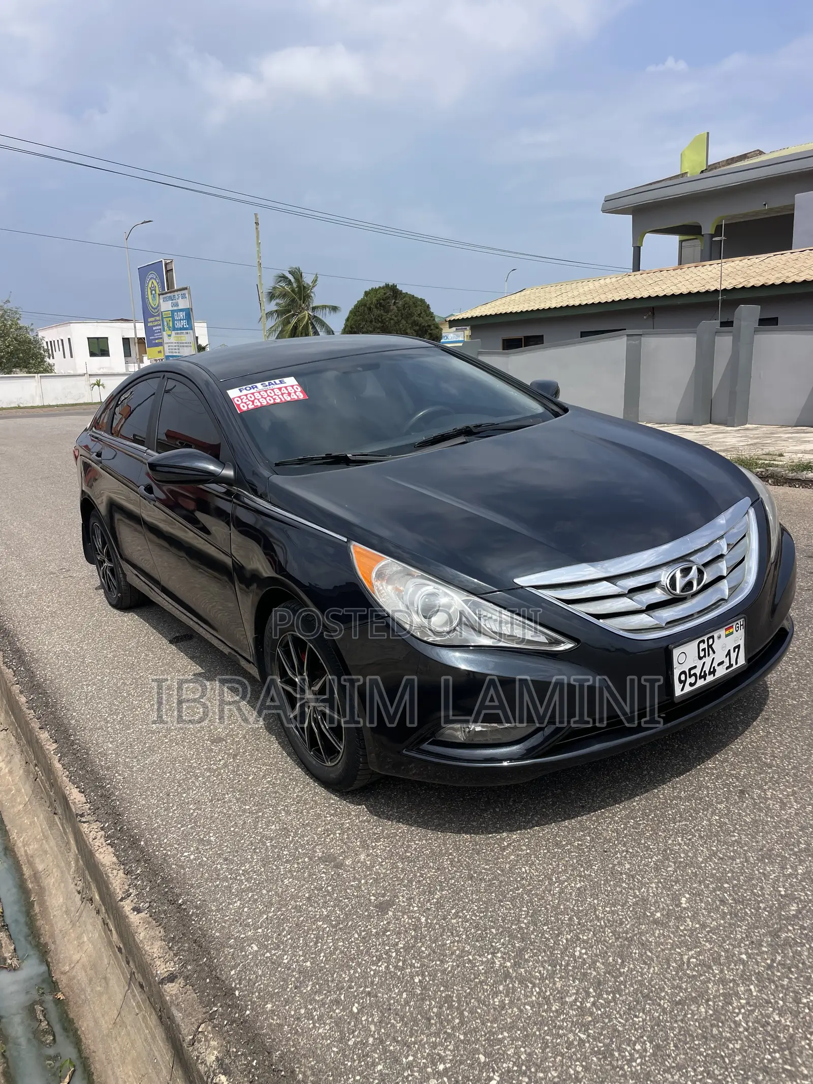 Hyundai Sonata Limited 2.0T Sedan (2.0L 4cyl 6A) 2013 Black