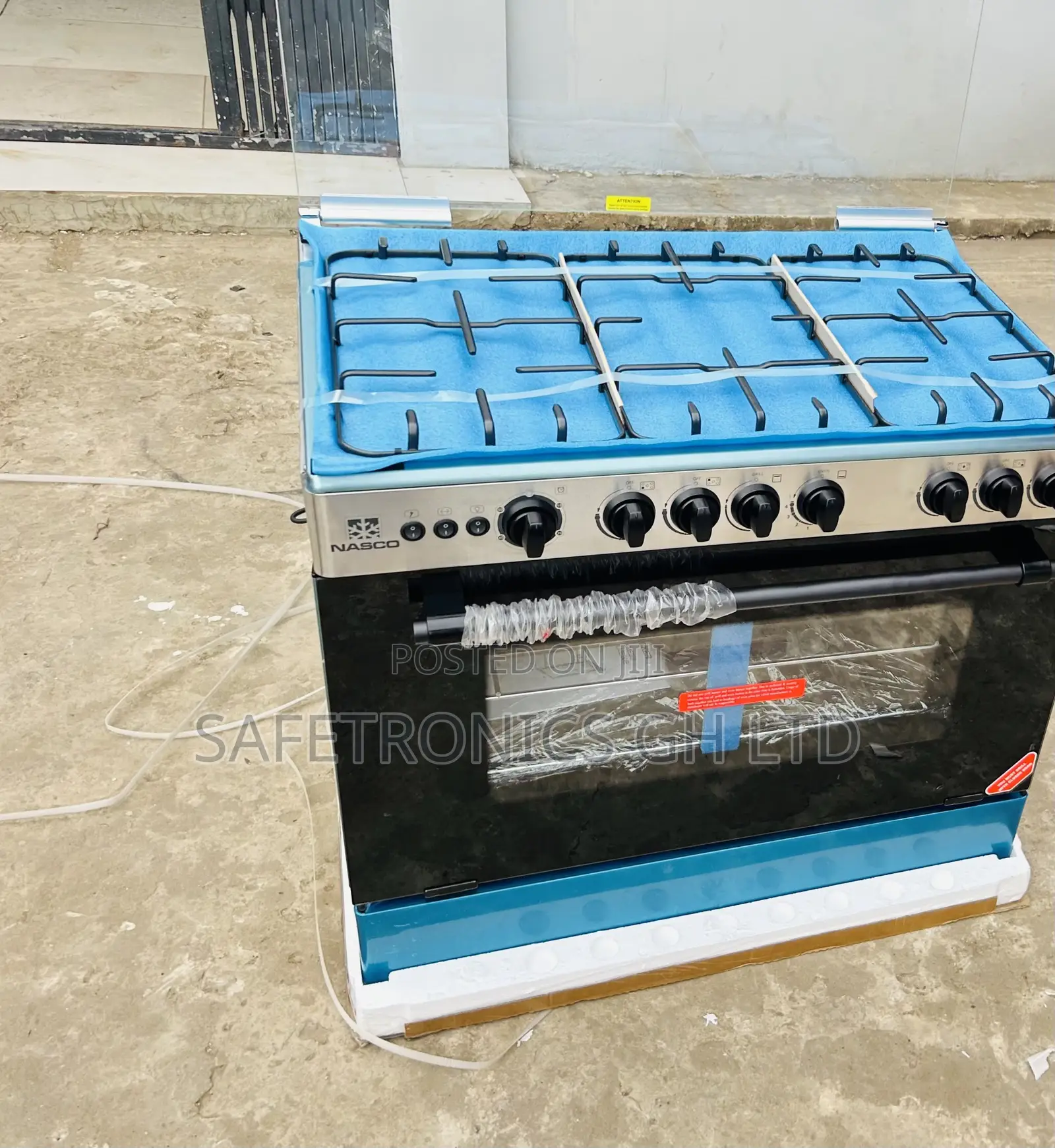 Quality Yet Affordable Grey 60x90 5 Gas Cooker Nasco Oven