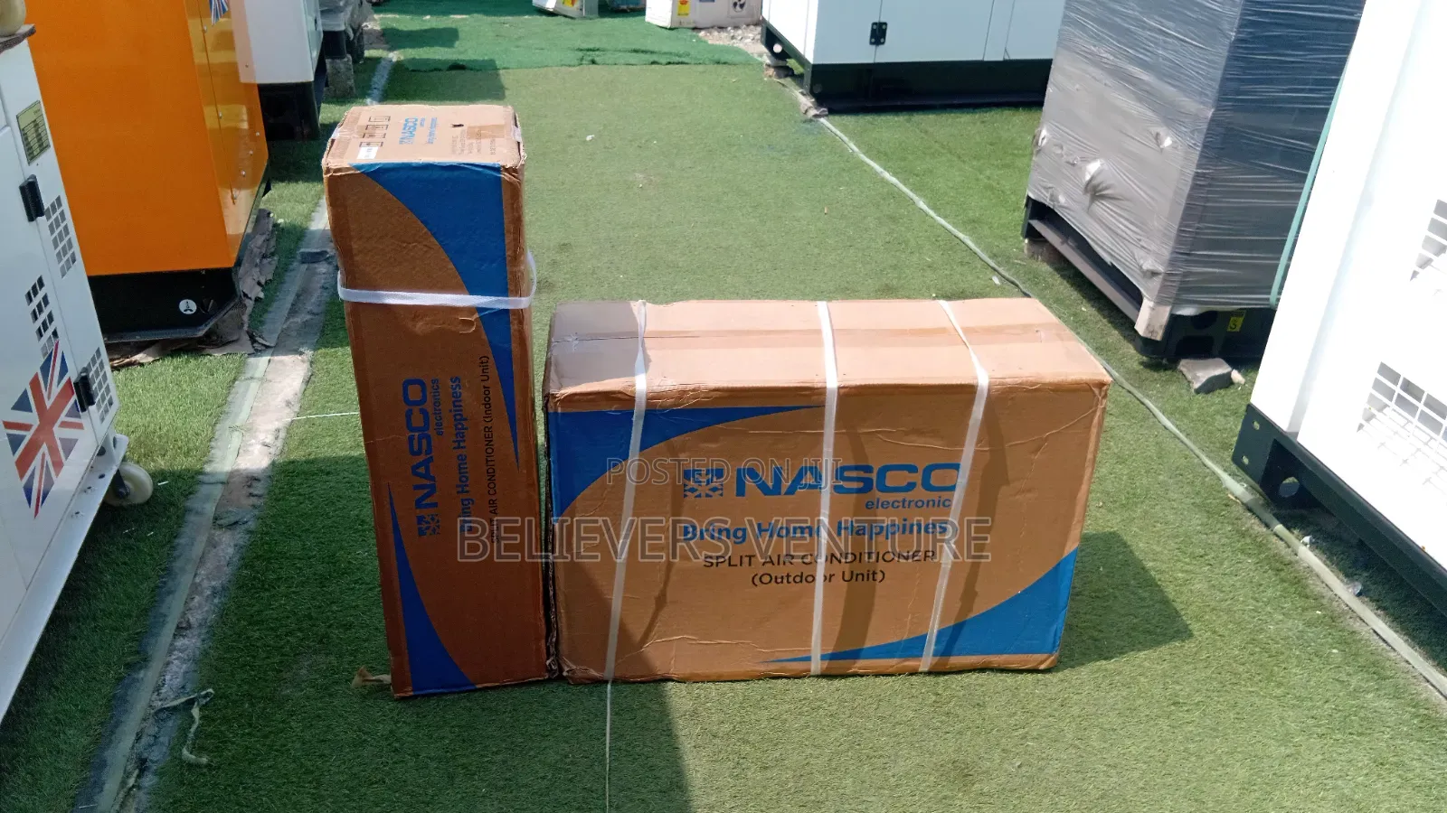 Nasco 1.5HP Air Conditioner – Powerful Cooling That Works