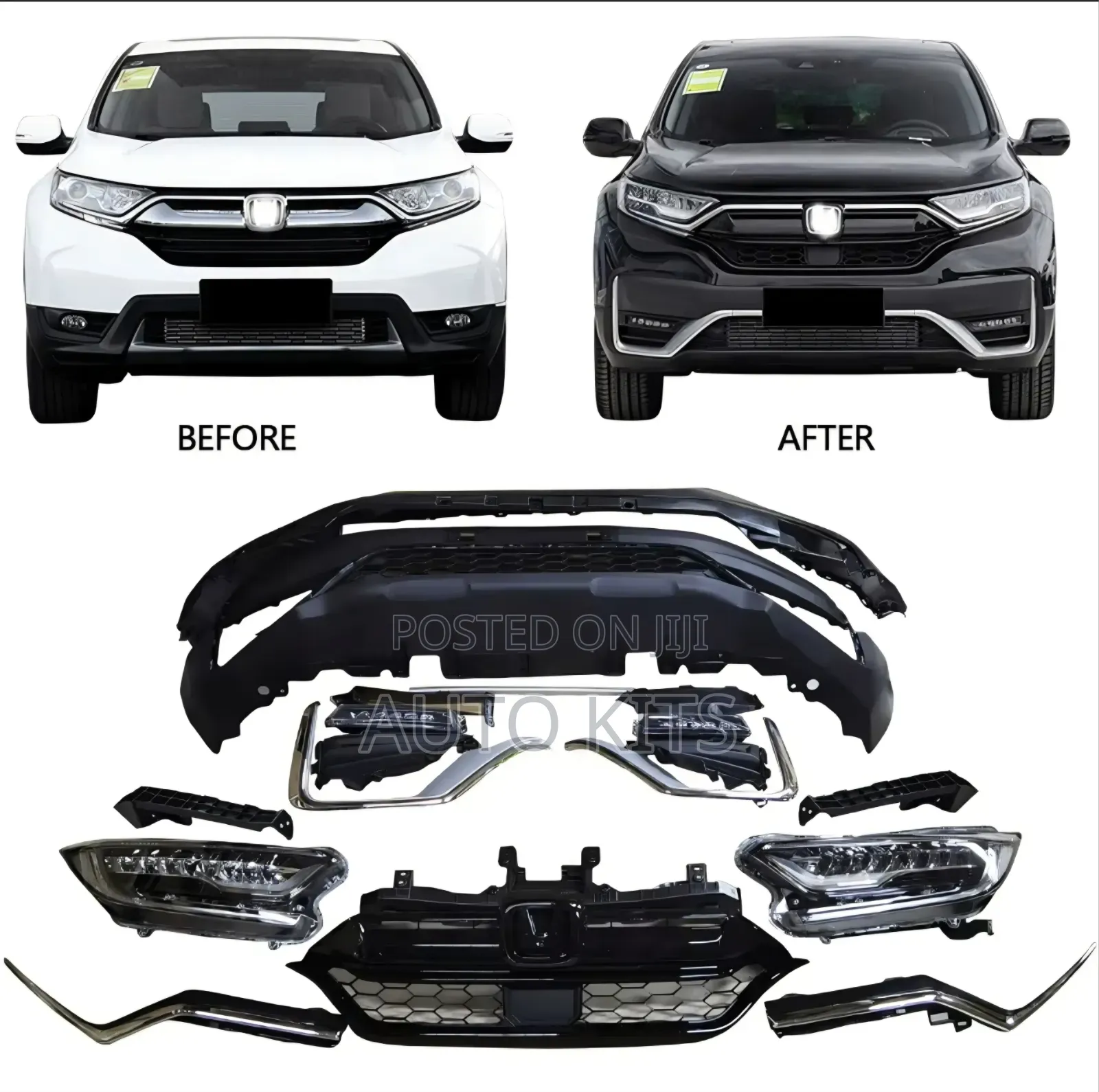 Honda CRV Complete Front Bumper