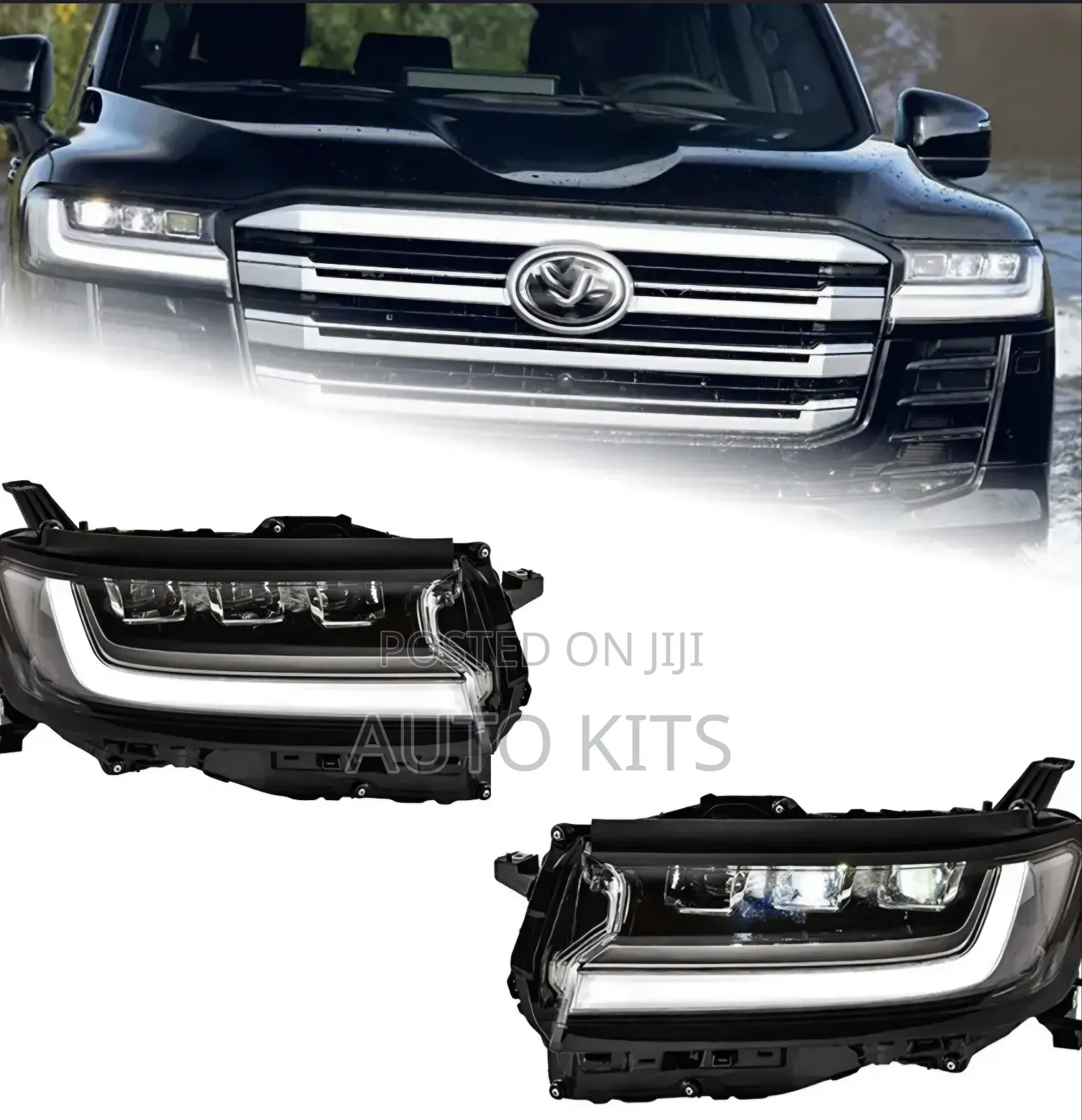 Toyota Landcruiser L300 VXR Original Headlamps