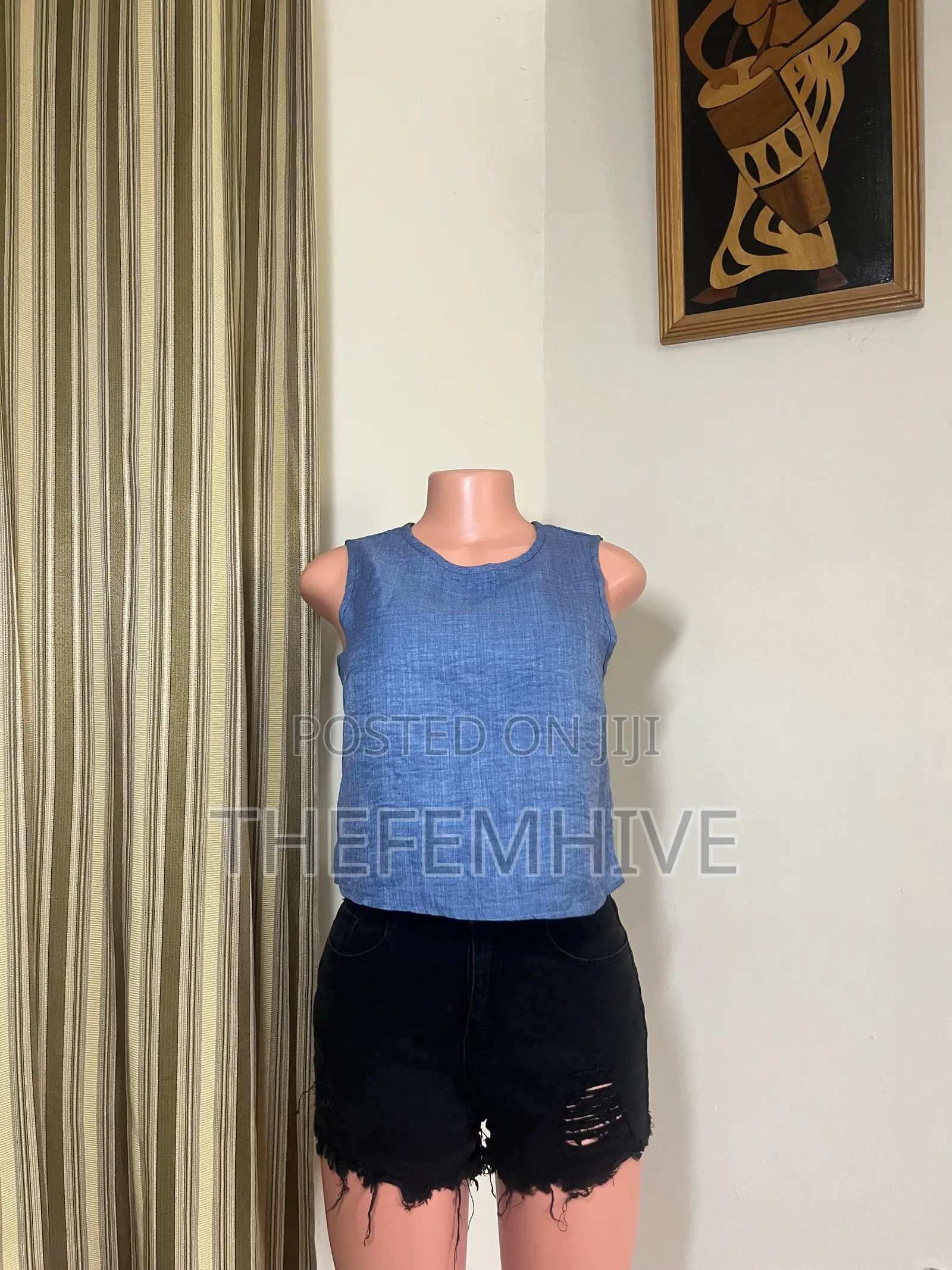 Blue Denim Primark Cop Top