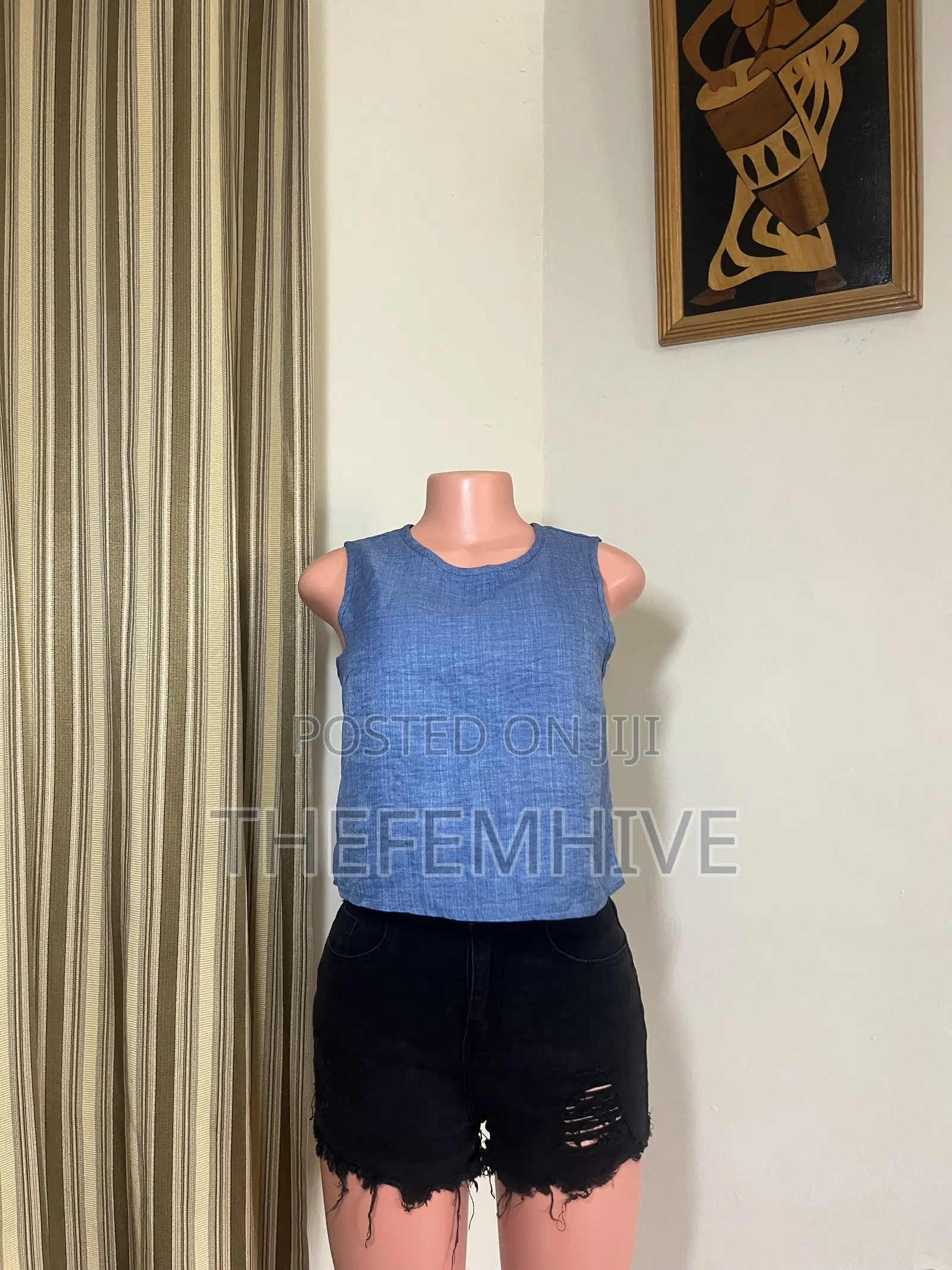 Blue Denim Primark Cop Top