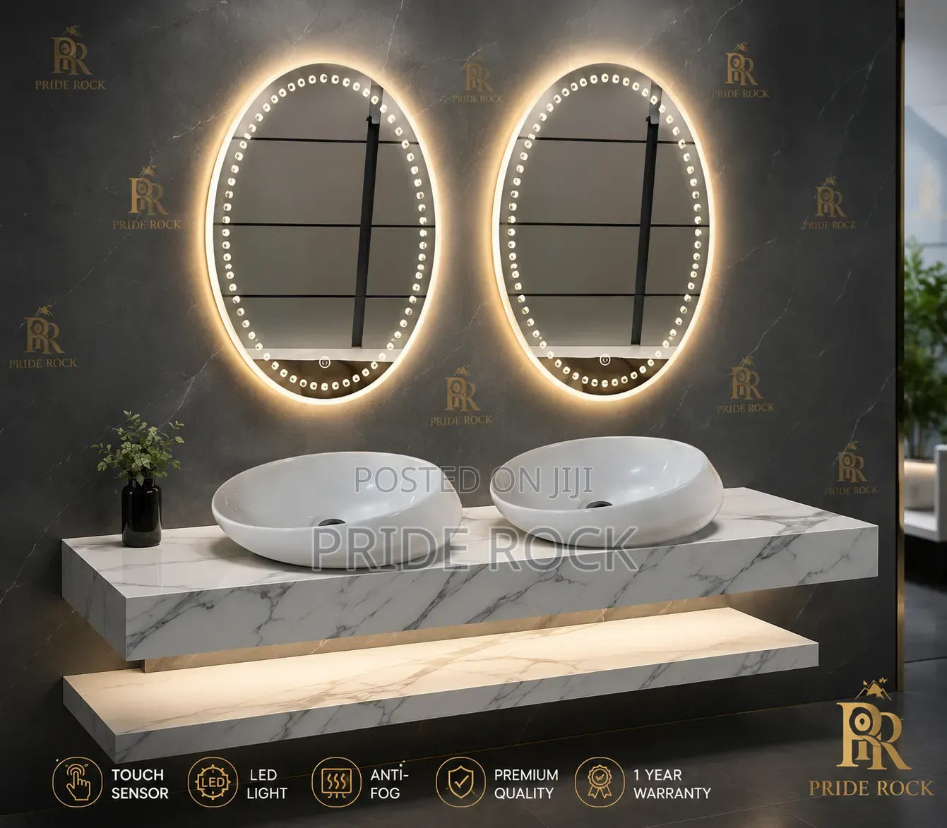 Double Cabinet Basin, Egg Shape Double Basin