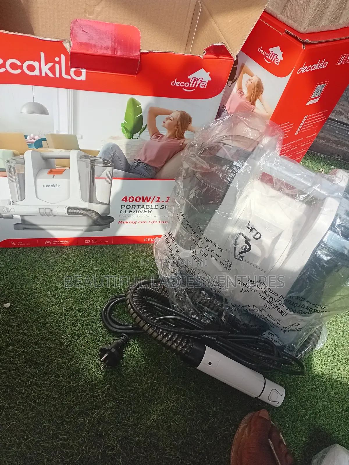 Decakila Convenient to Use Portable Spot Cleaner for Everyday Use