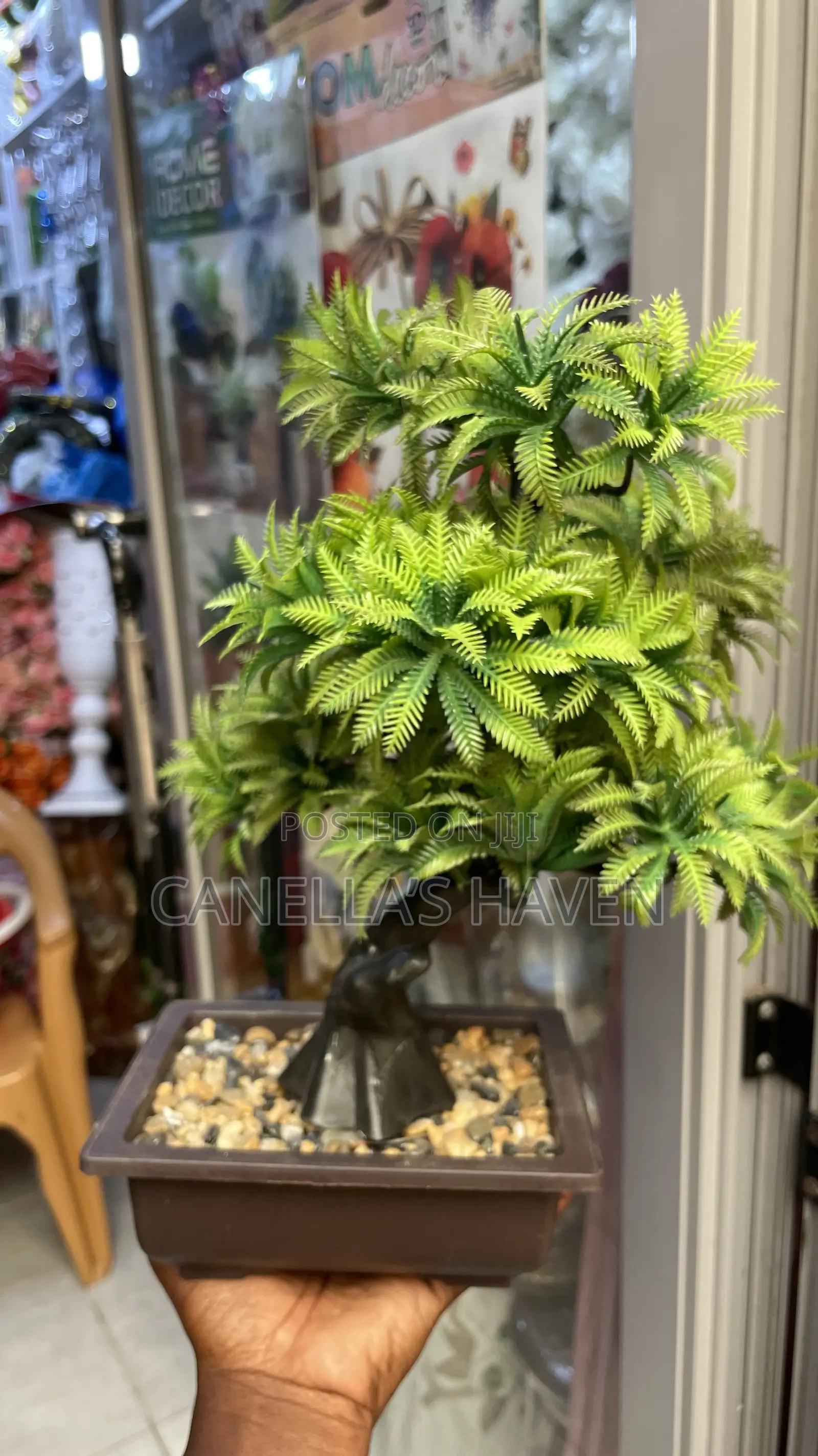 Artificial Bonsai Plant With Pot