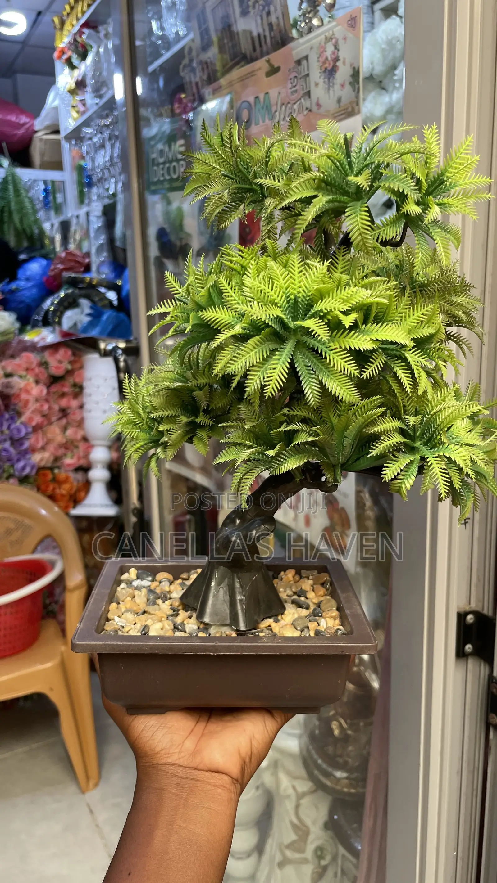 Artificial Bonsai Plant With Pot
