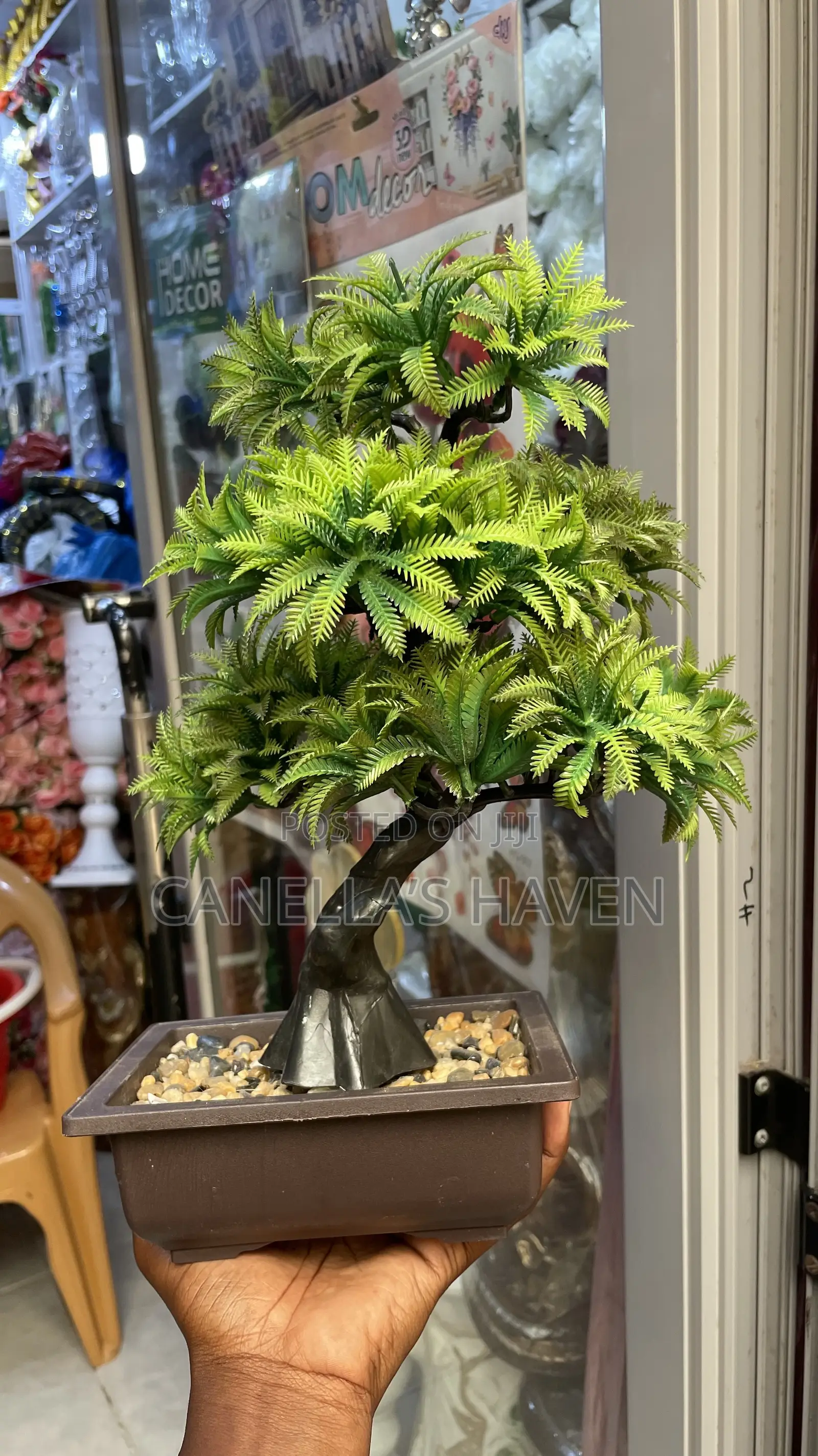 Artificial Bonsai Plant With Pot