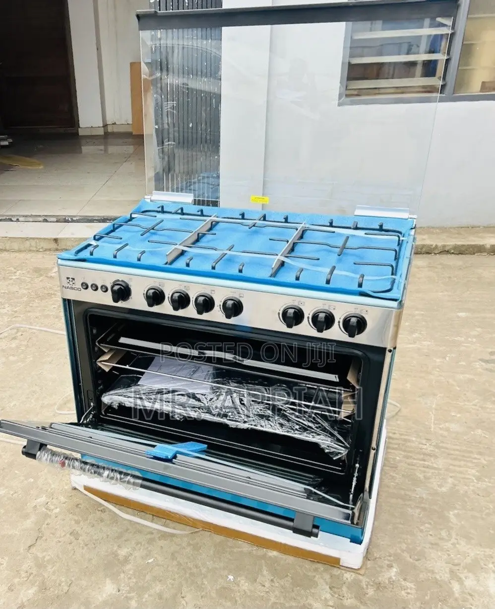Super Quality Nasco Gas Oven 5 Burner With Grill