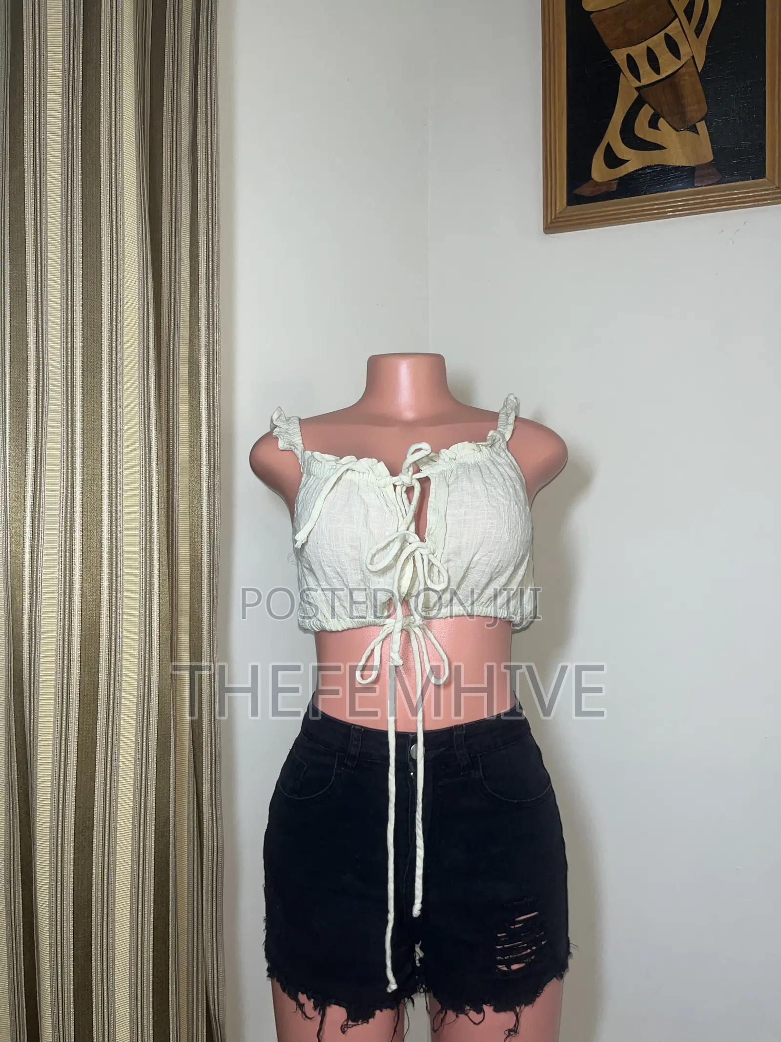 Yellow Urban Outfitters Crop Top