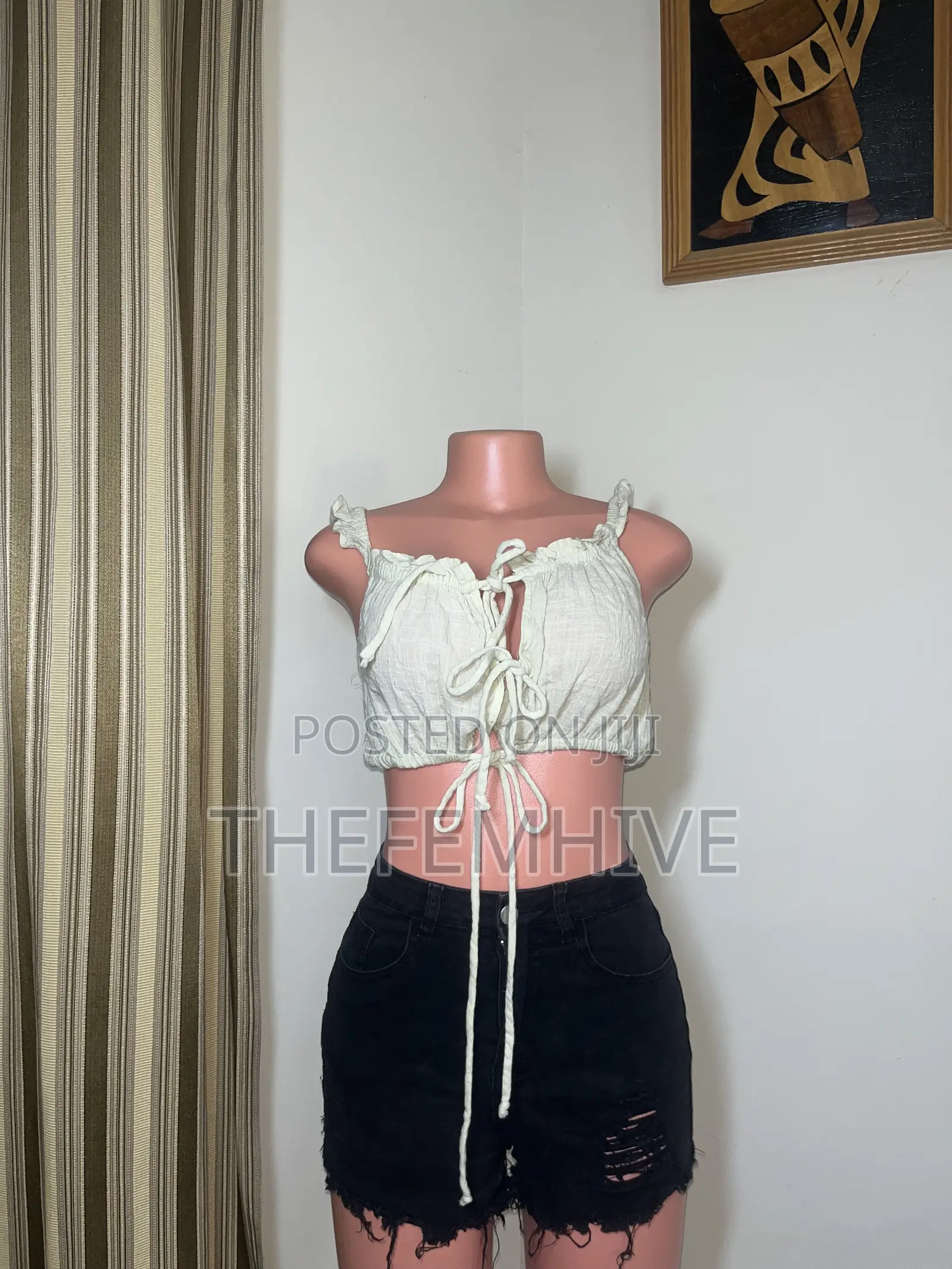Yellow Urban Outfitters Crop Top