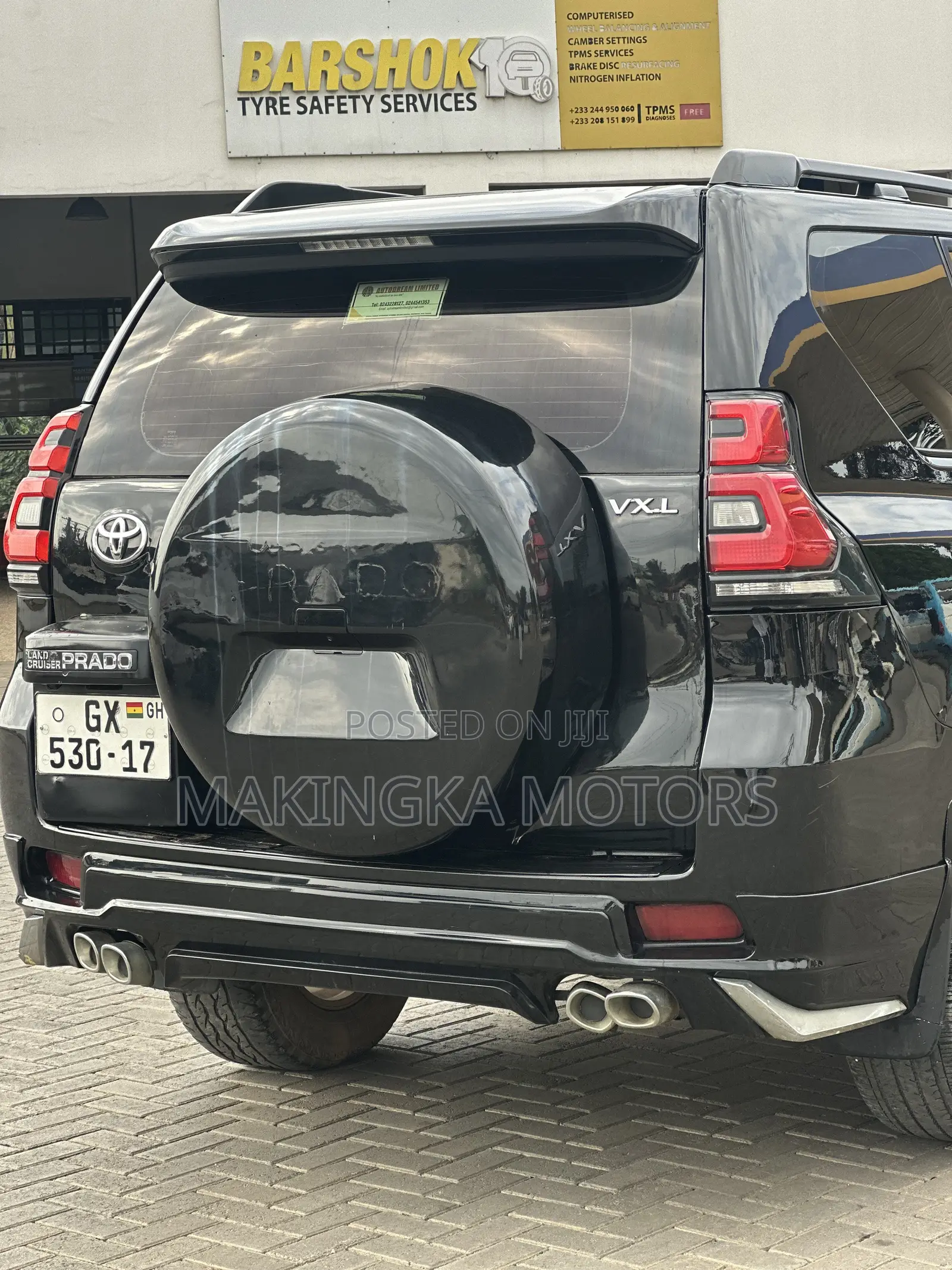 Toyota Land Cruiser Prado 3.0 172hp 2017 Black