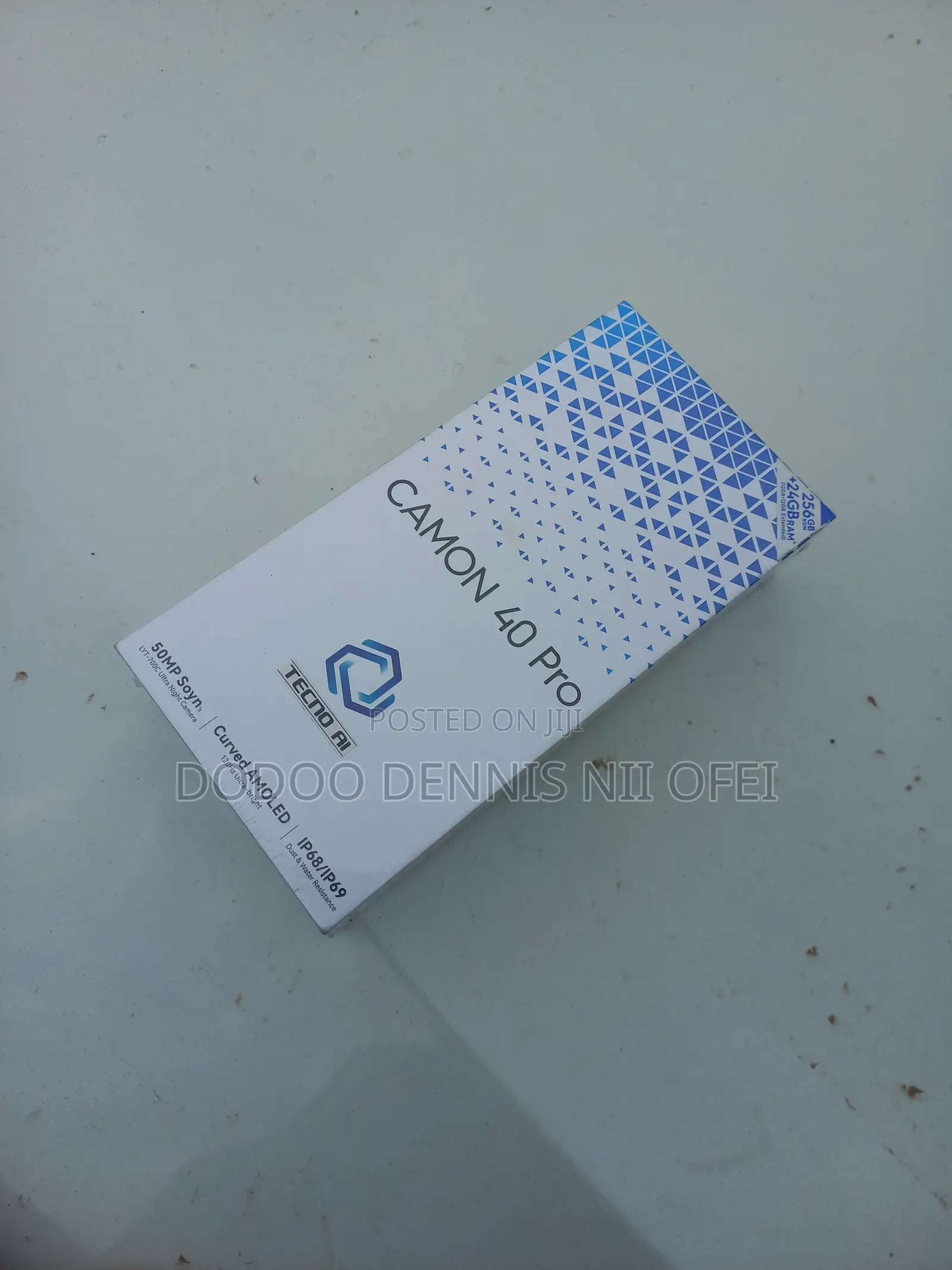 New Tecno Camon 40 Pro 5G 256 GB Black