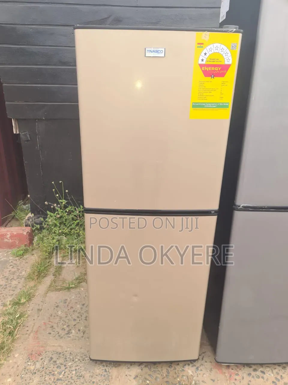 Latest Nasco 136 Liters Bottom Freezer Refrigerator