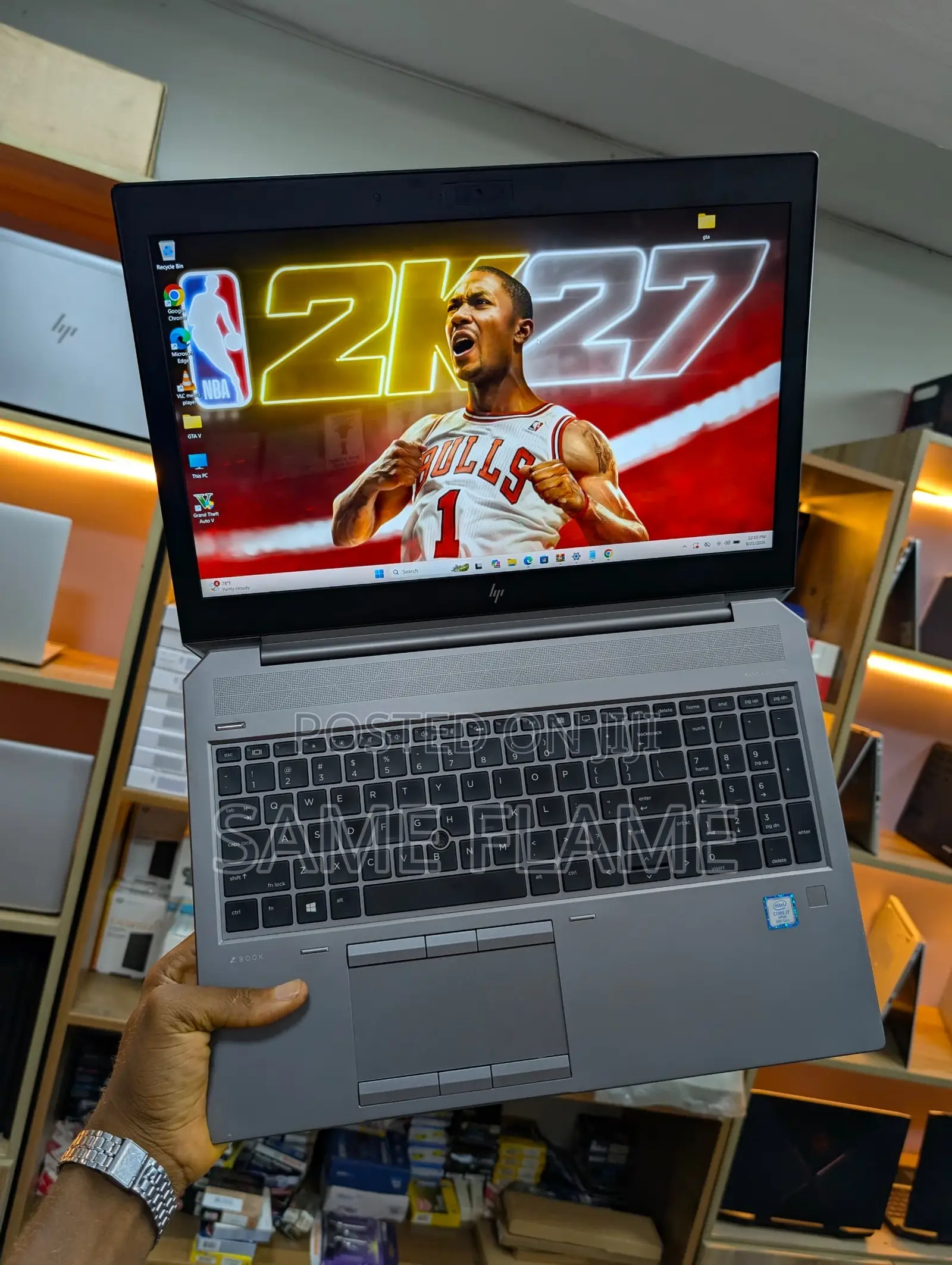 Laptop HP ZBook 15 32GB Intel Core i7 SSD 512GB