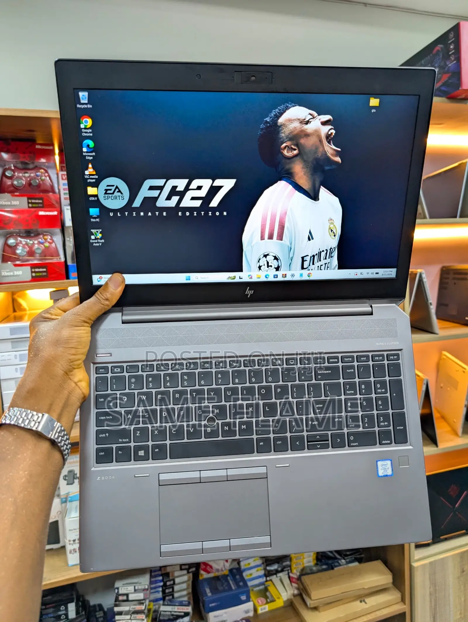 Laptop HP ZBook 15 32GB Intel Core i7 SSD 512GB