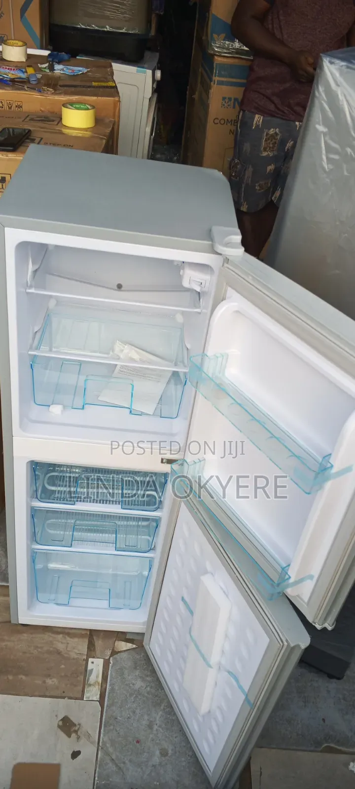 Latest Nasco 116 Liters Bottom Freezer Refrigerator