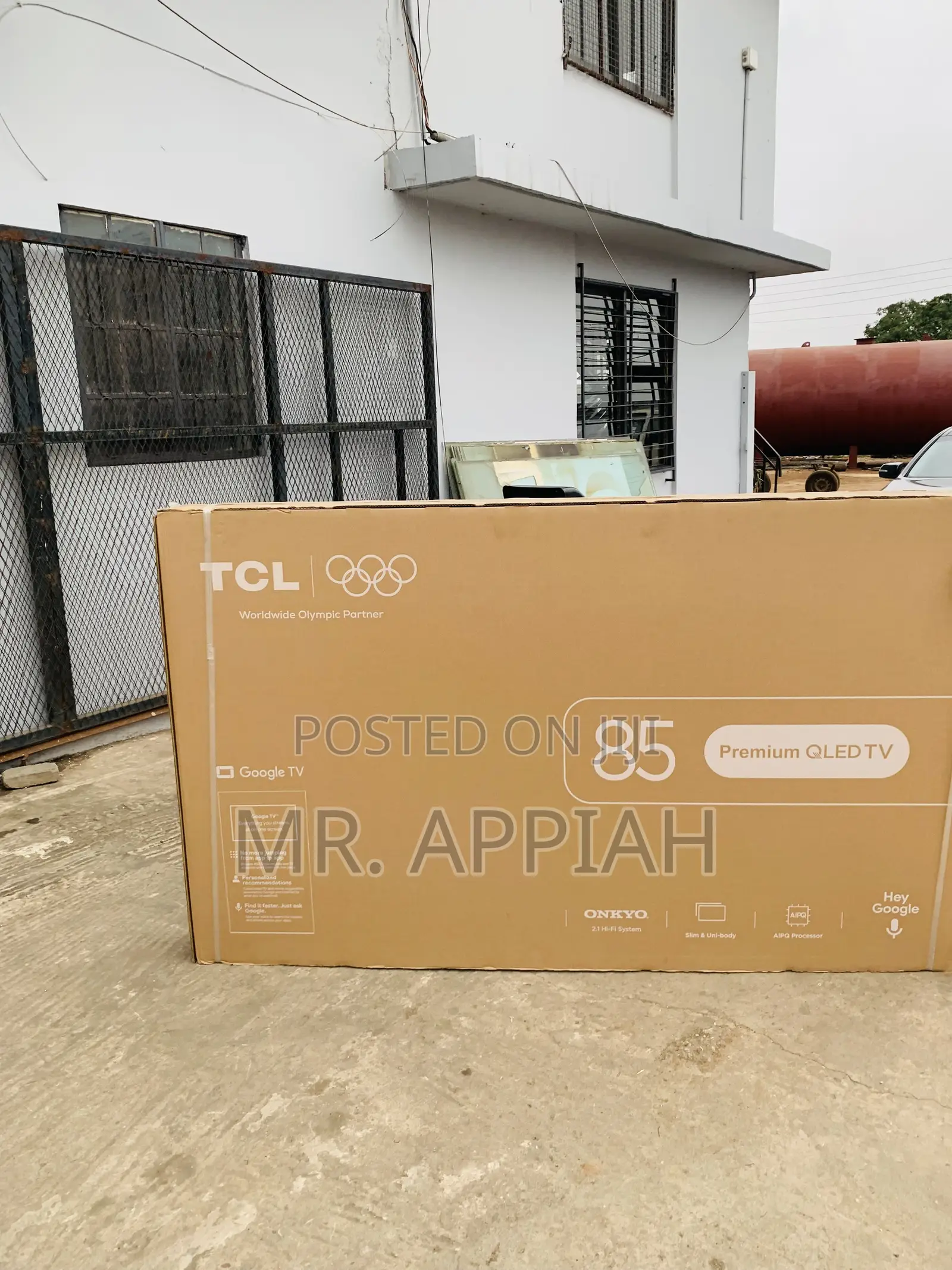Extremely Classic TCL 85p7L 85” Qled Smart Screen TV 