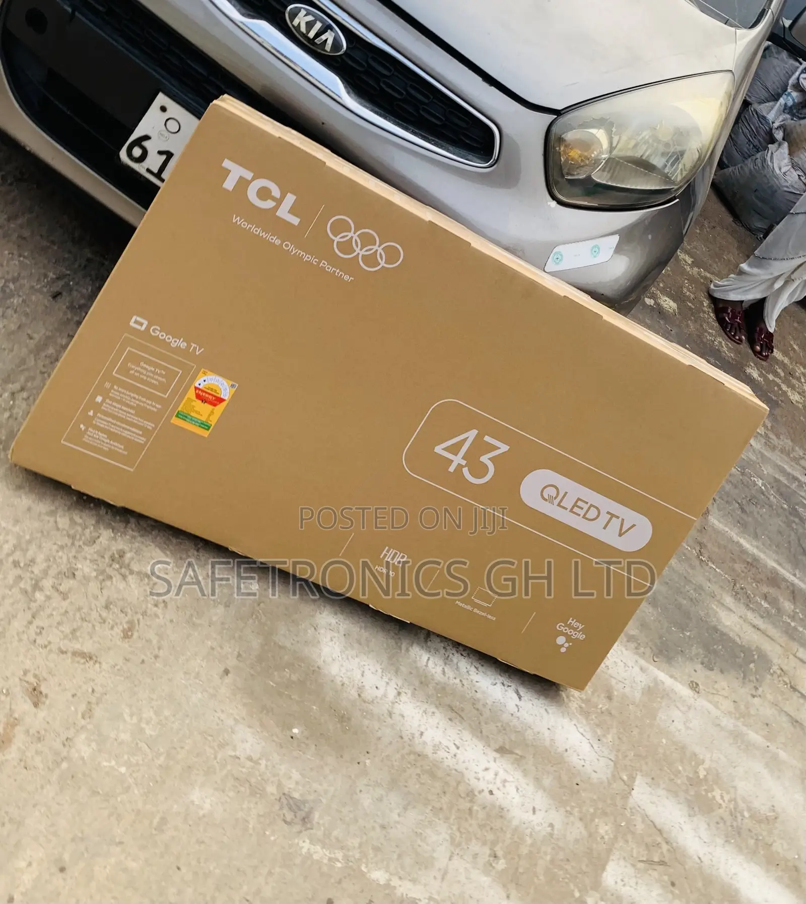 New Design TCL 43 Inch Qled Smart Uhd TV