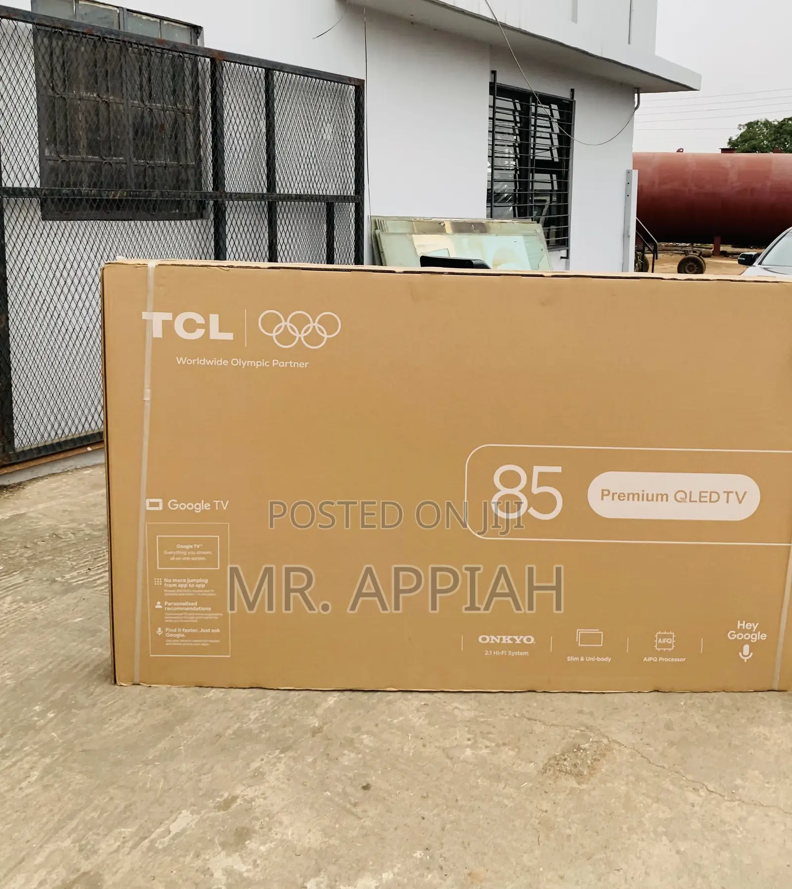 Choose Durable TCL 85p7L 85”Qled Google Smart Television