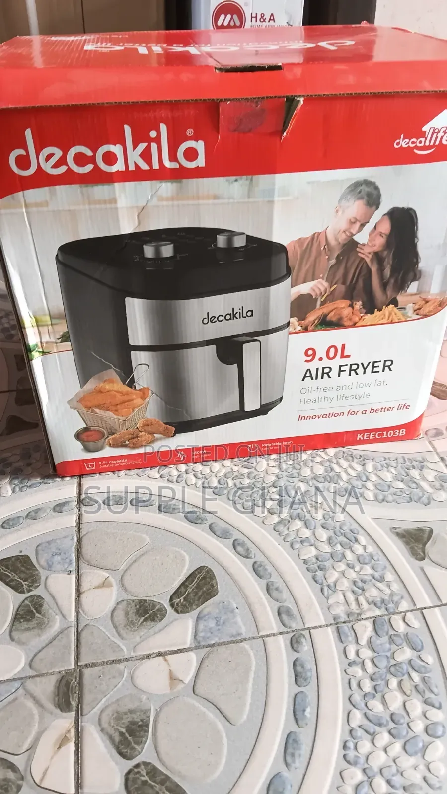 Luxury Air Fryer 9.0L Decakila