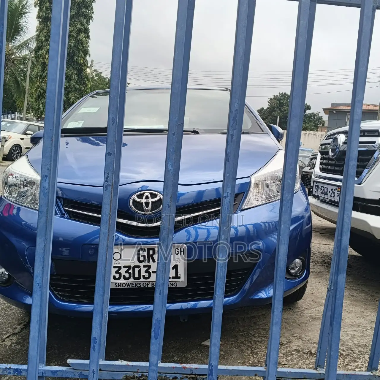 Toyota Yaris 2014 Blue