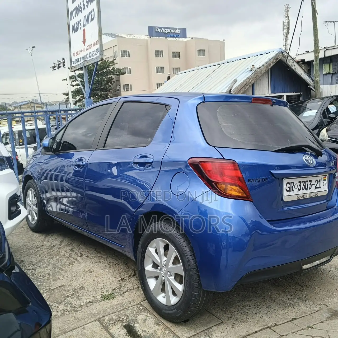 Toyota Yaris 2014 Blue