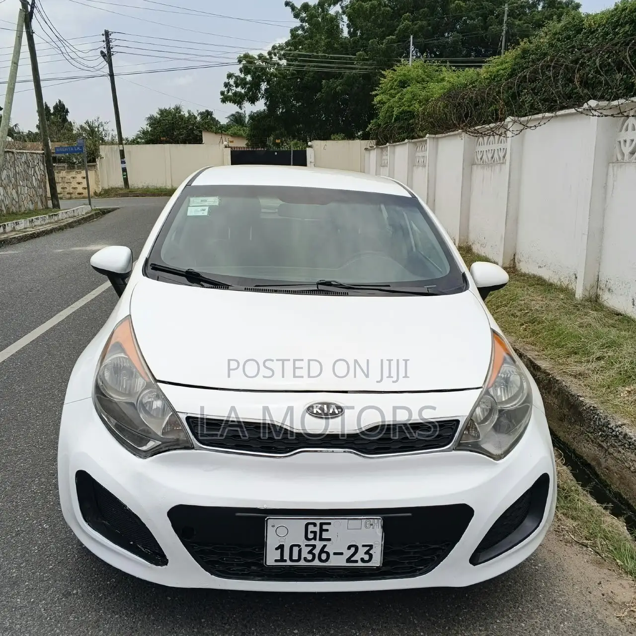 Kia Rio 2013 White