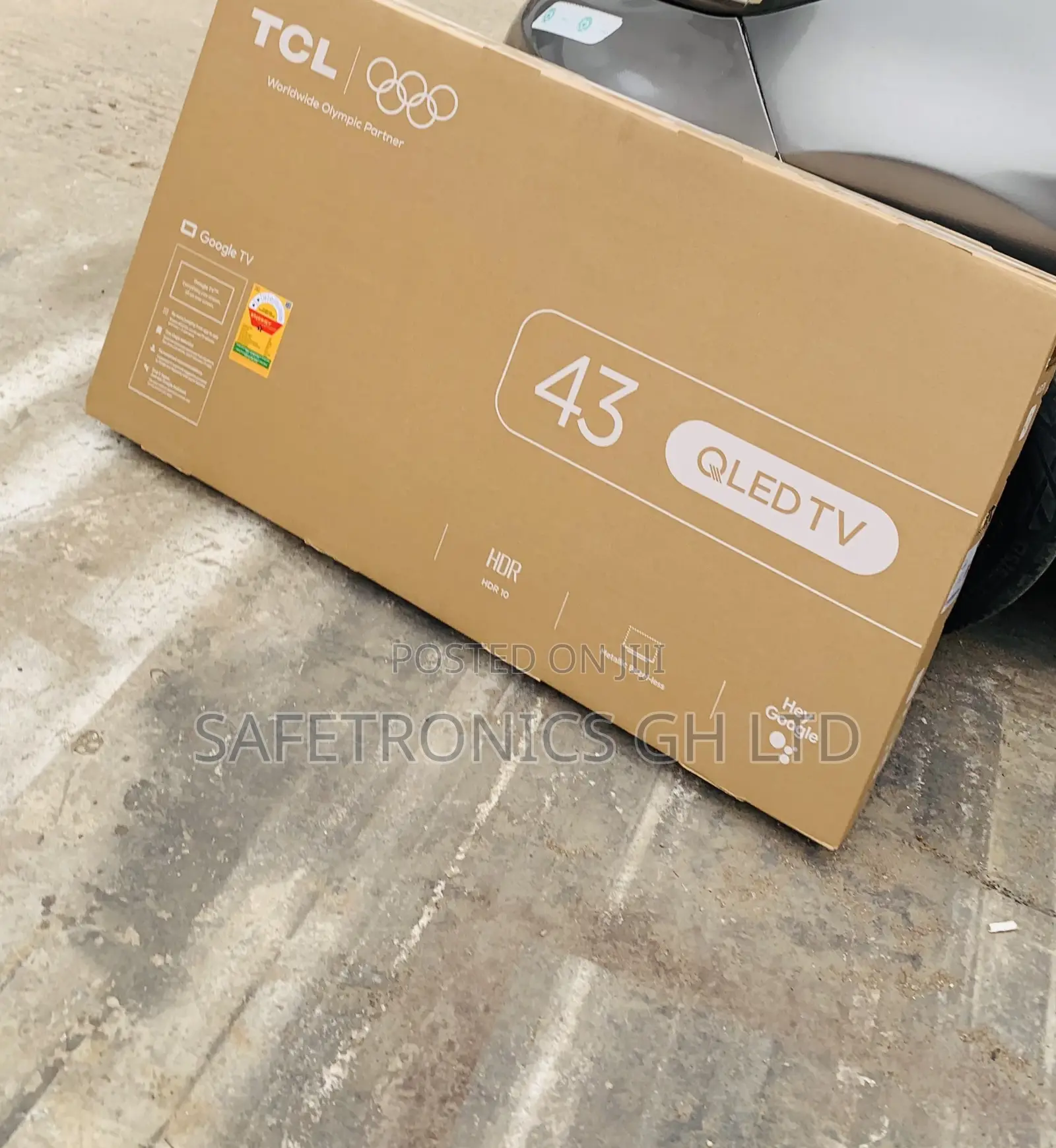 Energy and Cost Saving 43 Inch TCL Qled Smart TV