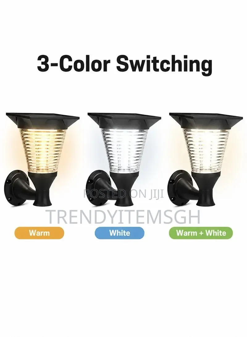 1200mAh Battery Solar Pathway Lamp LED Garden Yard Light