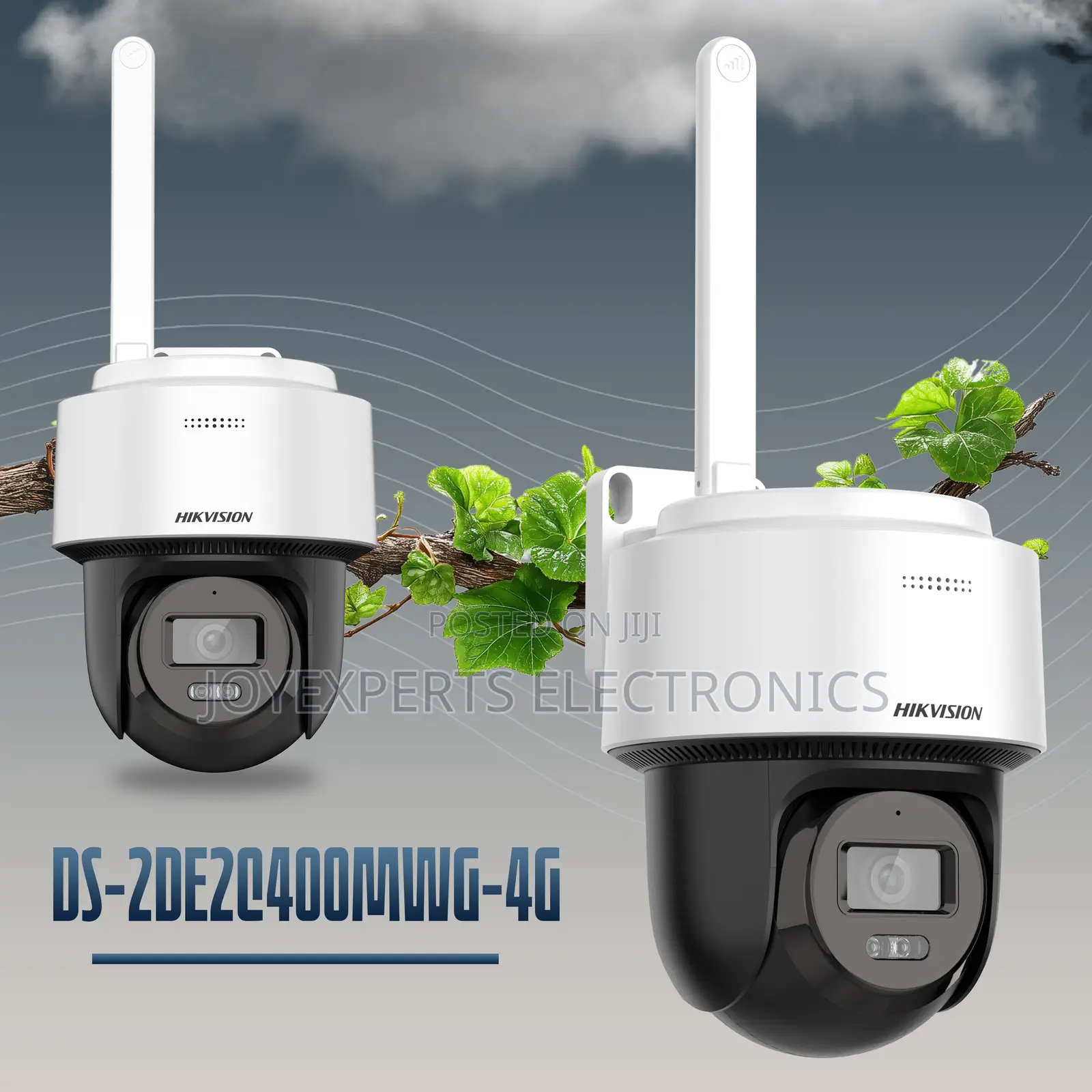 4MP PTZ Camera - Hikvision- DS-2DE2C400MWG-4G